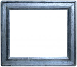 Cadre moderne argenté -47,5 x 39,5- REF. 1042