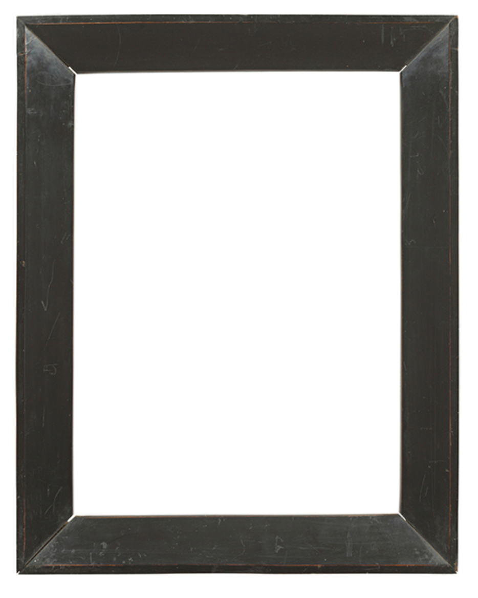 Cadre pente noircie XIXe — 39 x 29,3 cm — Ref. 3060 (paire avec le 3059)