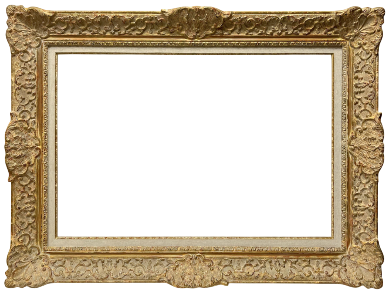 Cadre de stye Louis XIV — 54,5 x 81,5 cm — Ref. 2496
