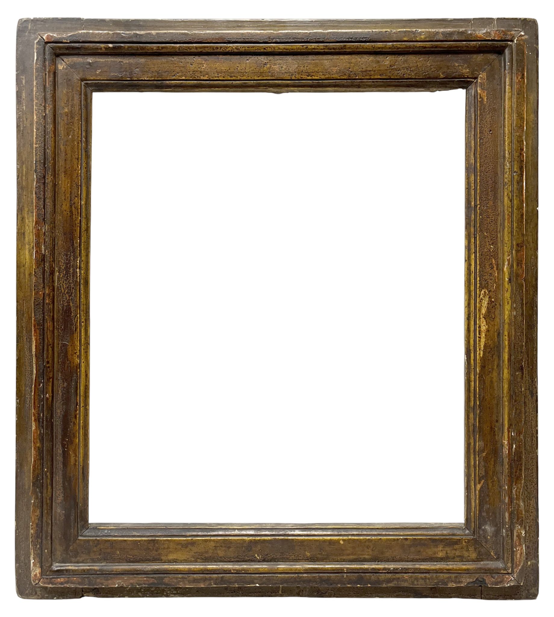 Cadre XIXe en bois mouluré — 43,9 x 38,6 cm — Réf. PC0182M1