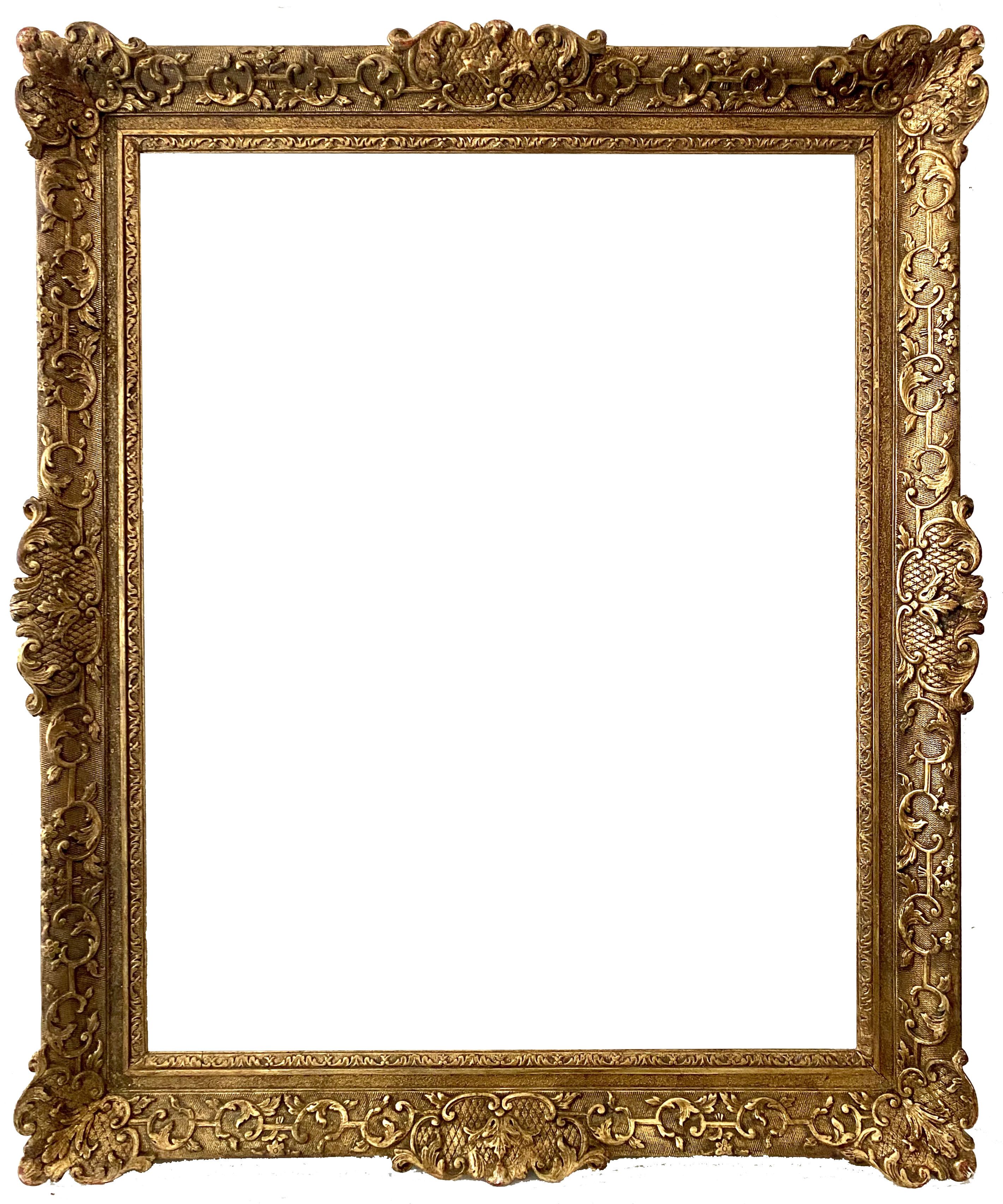 Louis XIV style frame - 68.8 x 54.5 - REF-1305