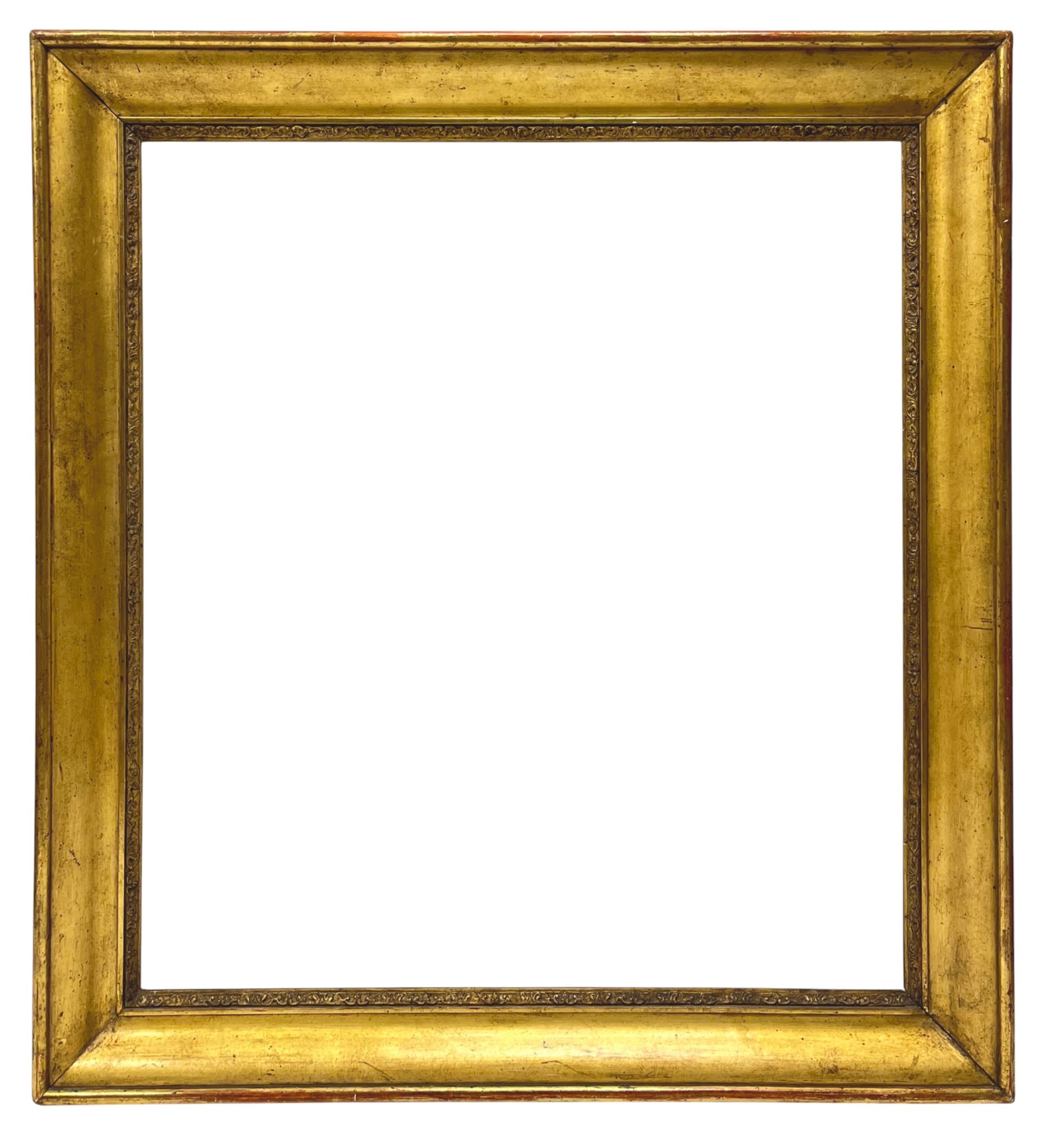 Cadre doucine XIXe doré — 62,5 x 57 cm — Ref. PC0022M1