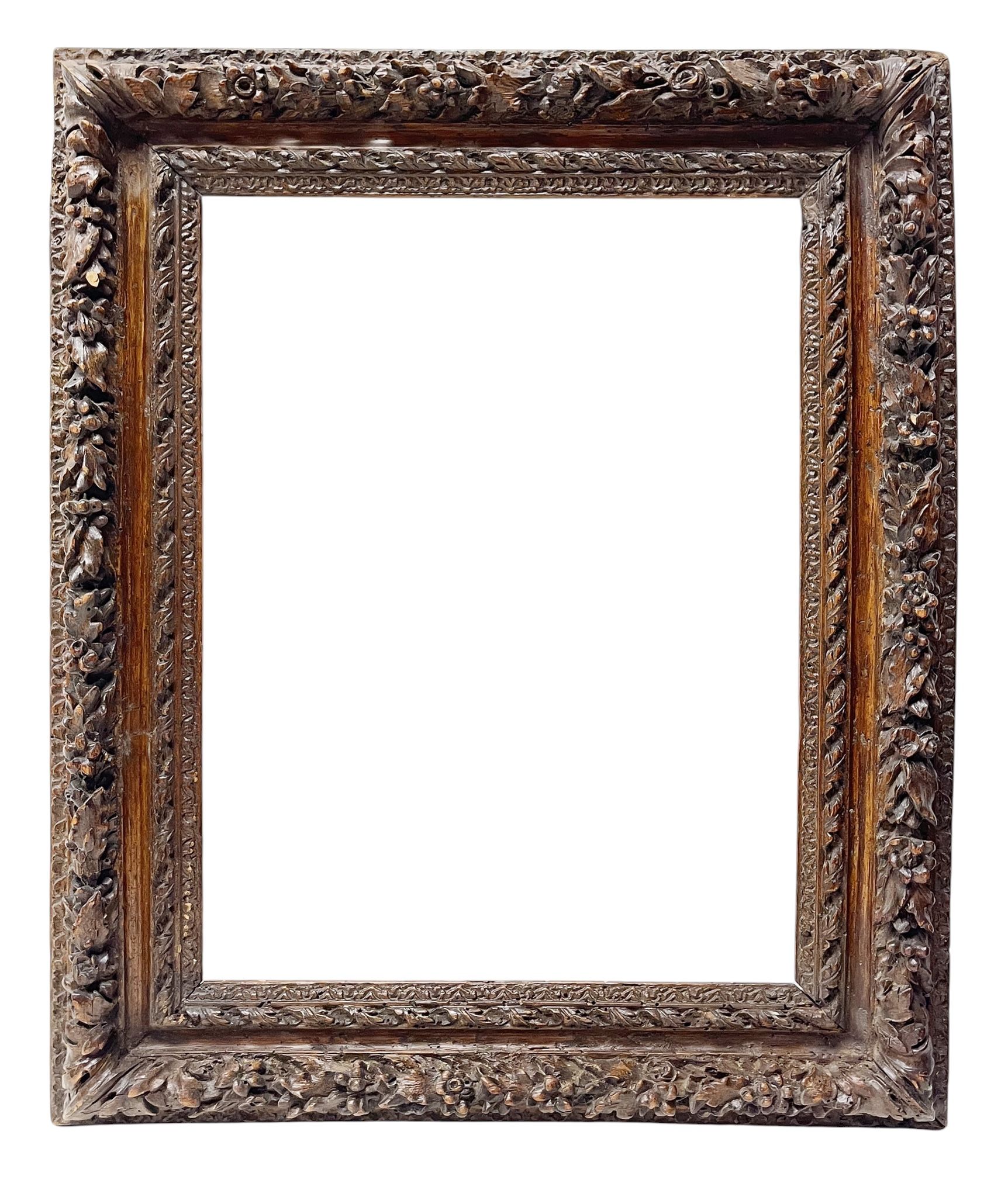 Cadre d'époque Louis XIII — 36,5 x 27,3 cm — Réf. PC1098M2