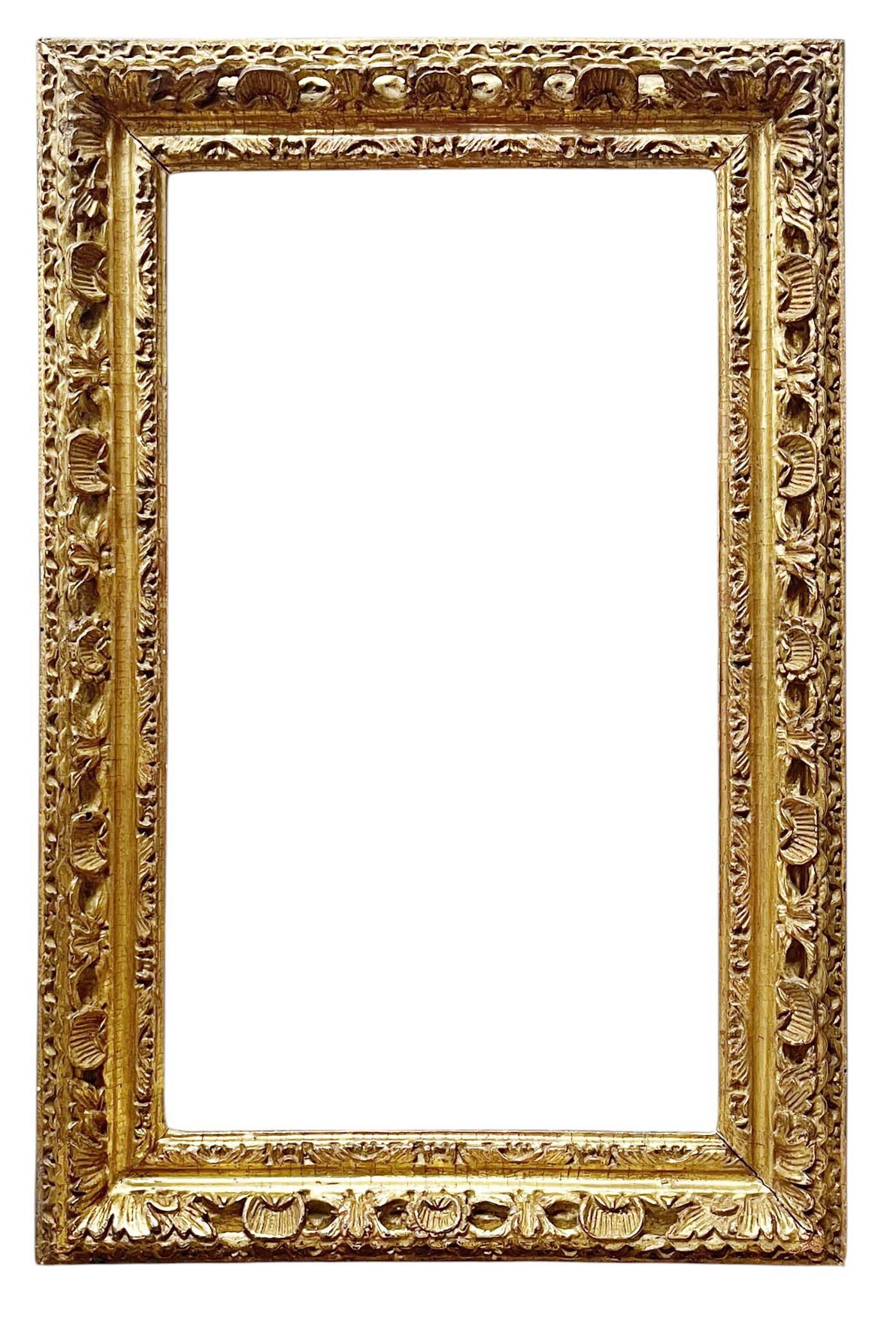 Cadre d'époque Louis XIII — 27,9 x 16,8 cm — Réf. PC0885M2 (Paire PC0881M2)