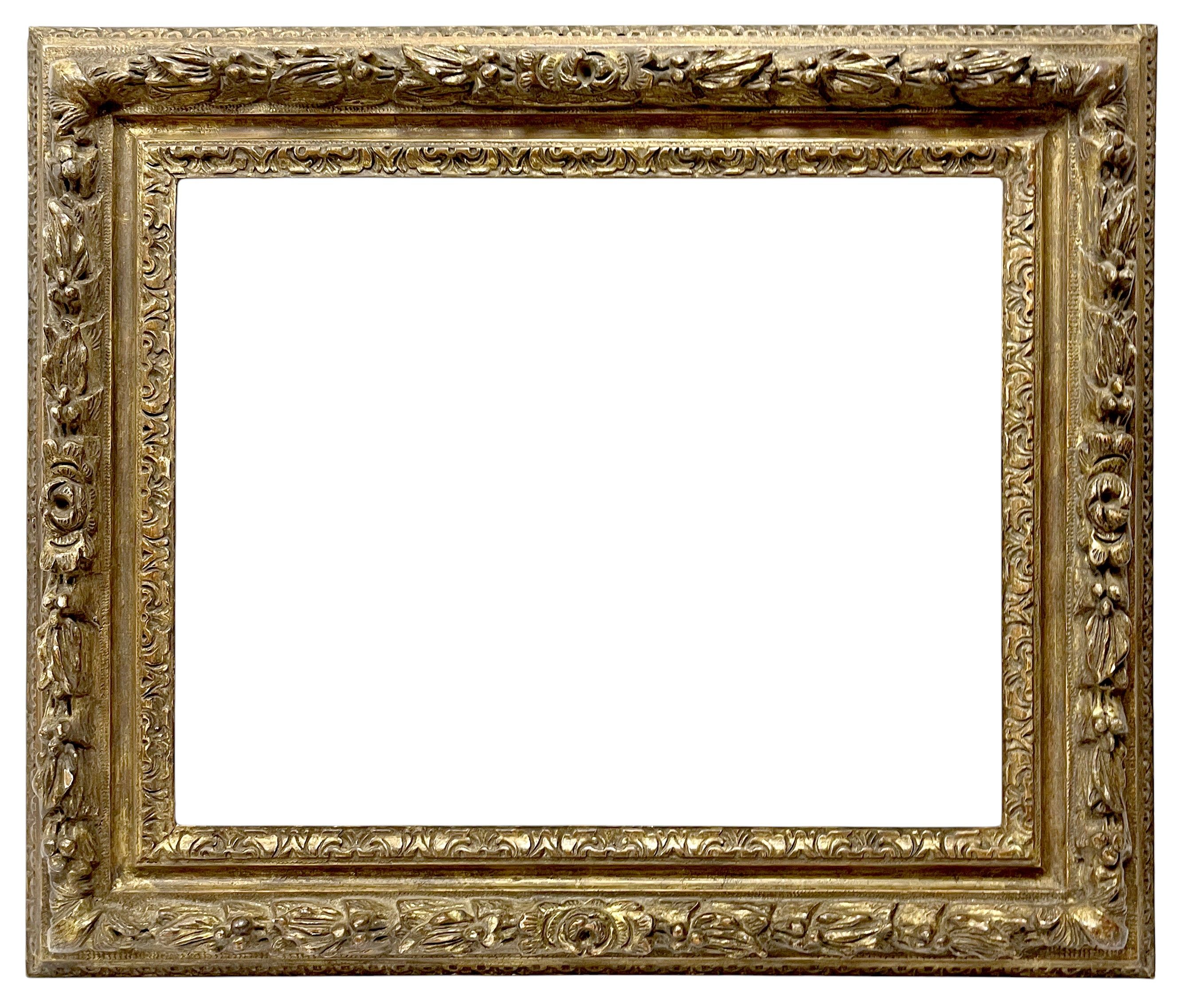 Cadre de style Louis XIII — 42.4 x 52.6 cm — Réf. PC0043M1