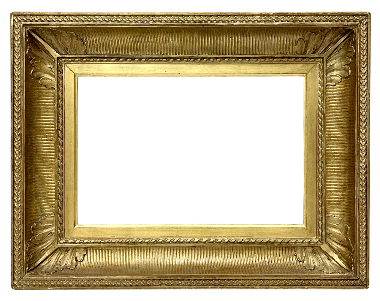 Cadre dit 'à canaux' — 27,5 x 41,5 cm — Ref. 2263