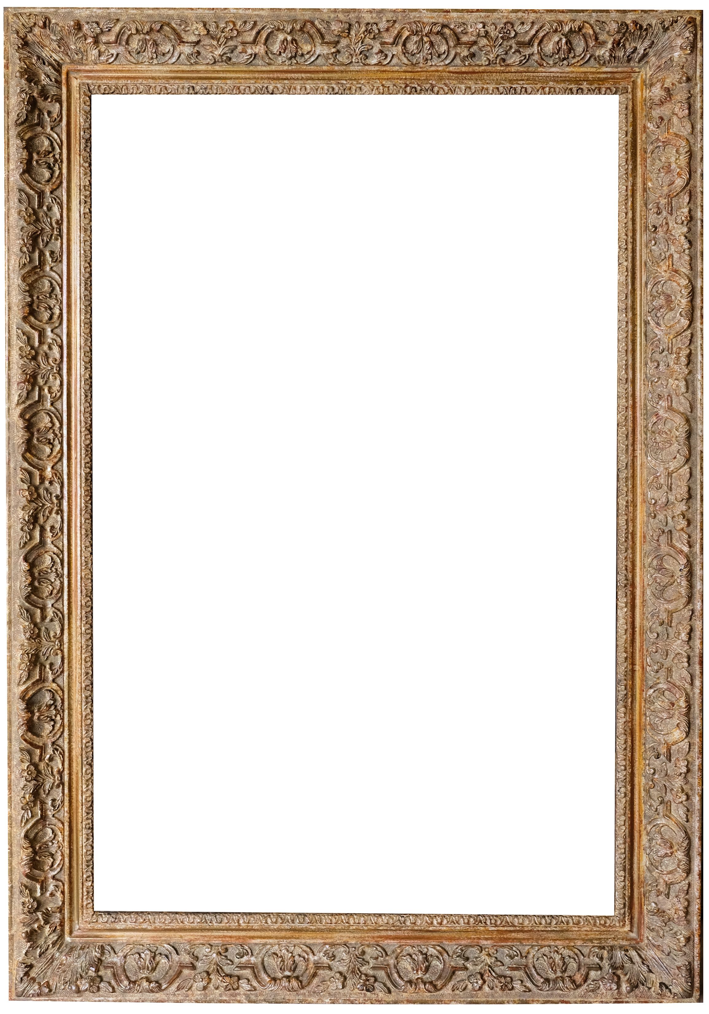 Cadres style Louis XIV- 98.6 x 63.6 cm  REF 1232
