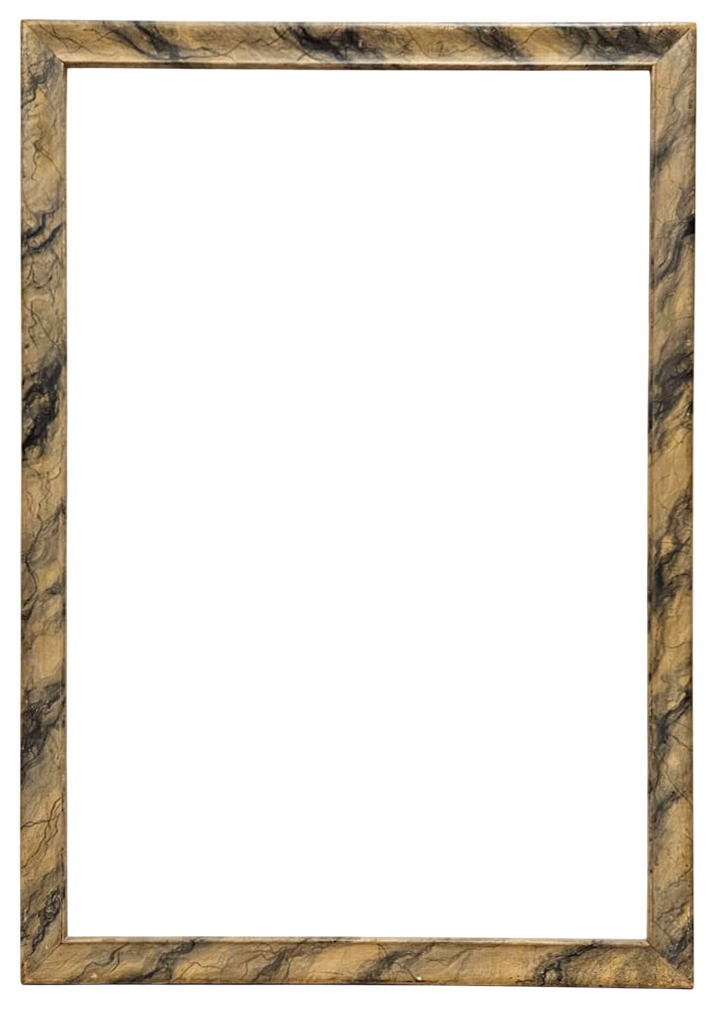 Cadre trompe l'oeil marbre — 68,8 x 46,2 cm — Ref. 3113