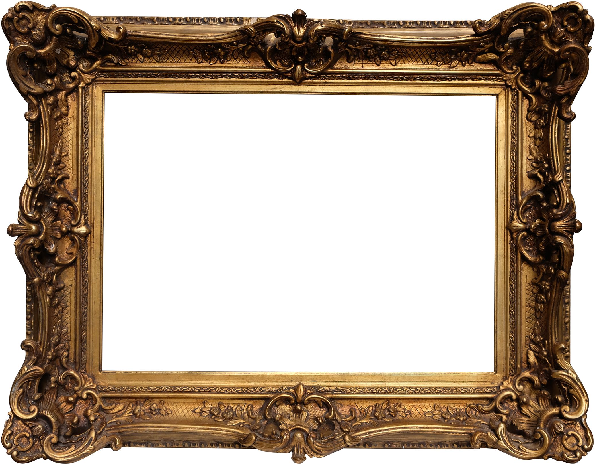 Cadre de style Louis XV- 55,4 x 39,2 cm- REF 1001