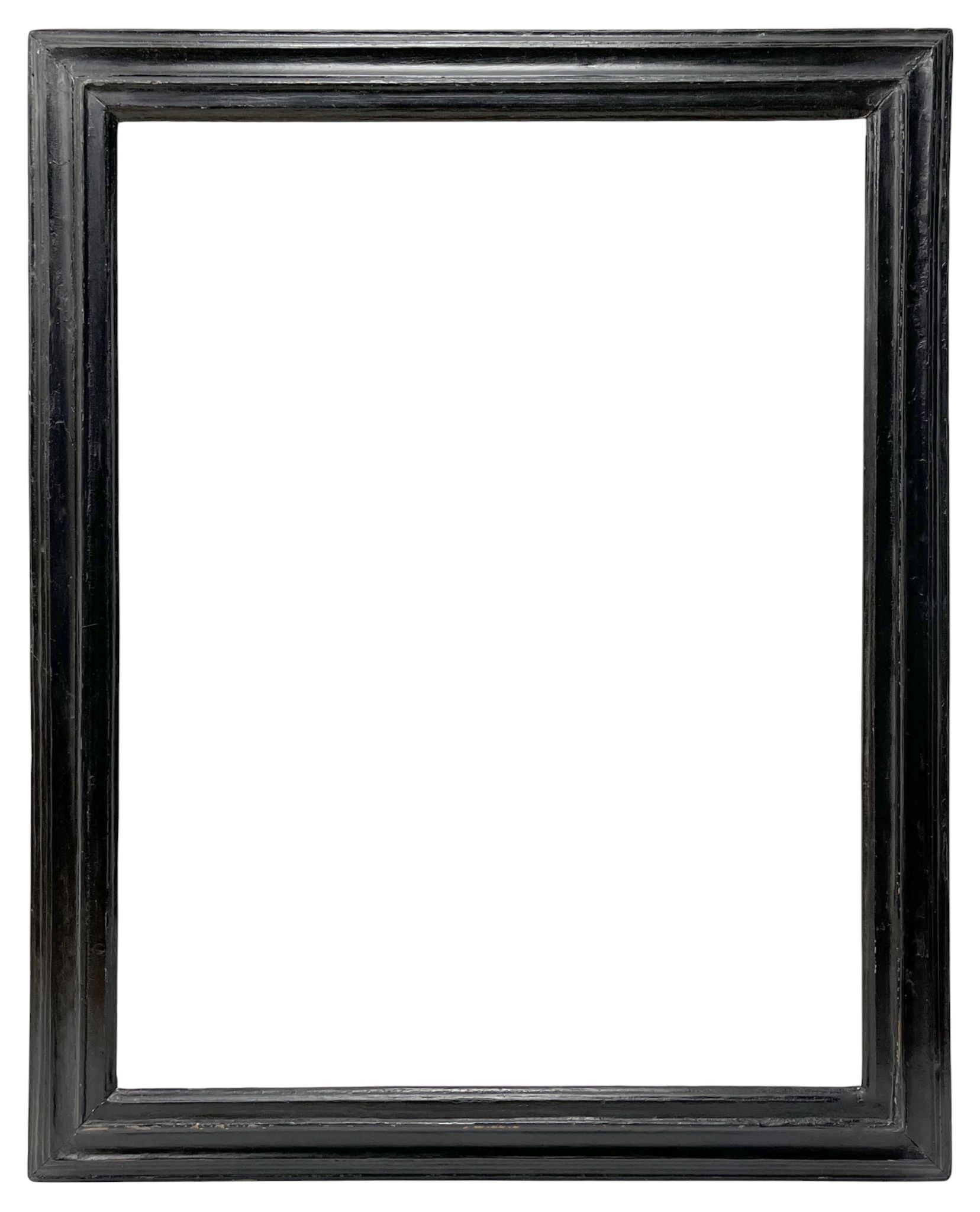 Cadre italien en bois noirci XVIIIe — 67,2 x 51,3 cm — PC0081M1