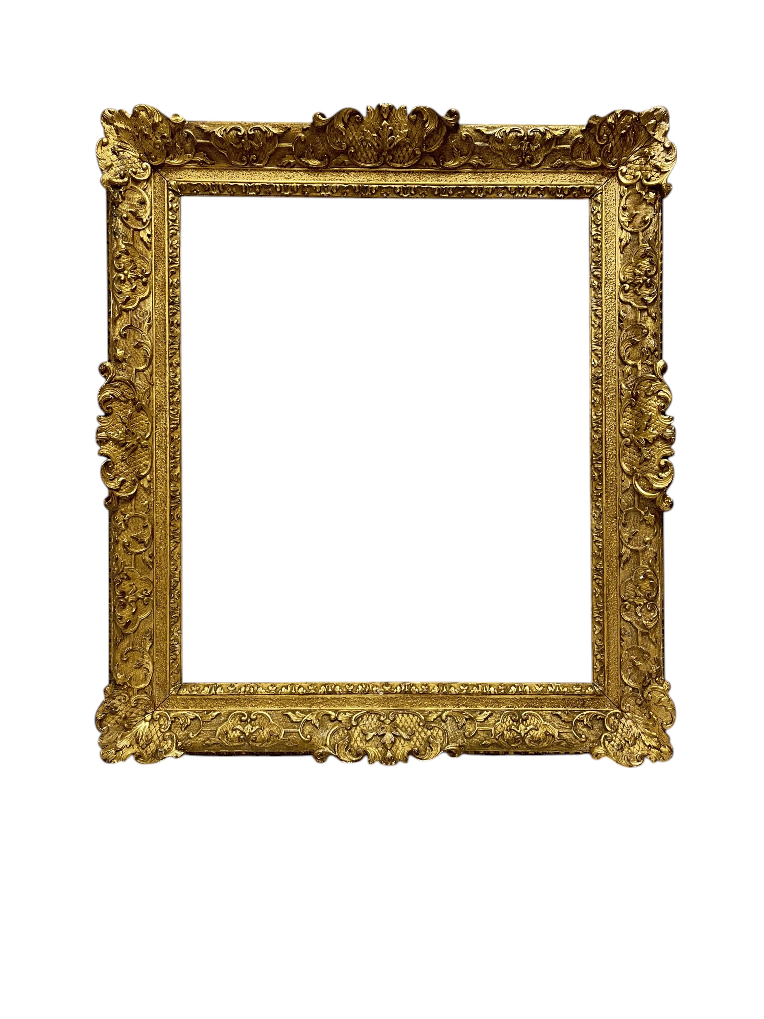 Cadre de style Louis XIV — 52,3 x 44,3 cm — Ref. 2307