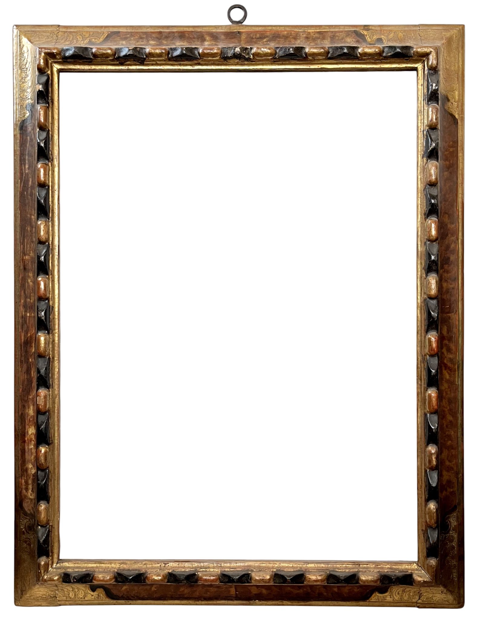 Cadre à profil renversé espagnol XVIIe — 76,4 x 55  cm — Réf. PC0312M2