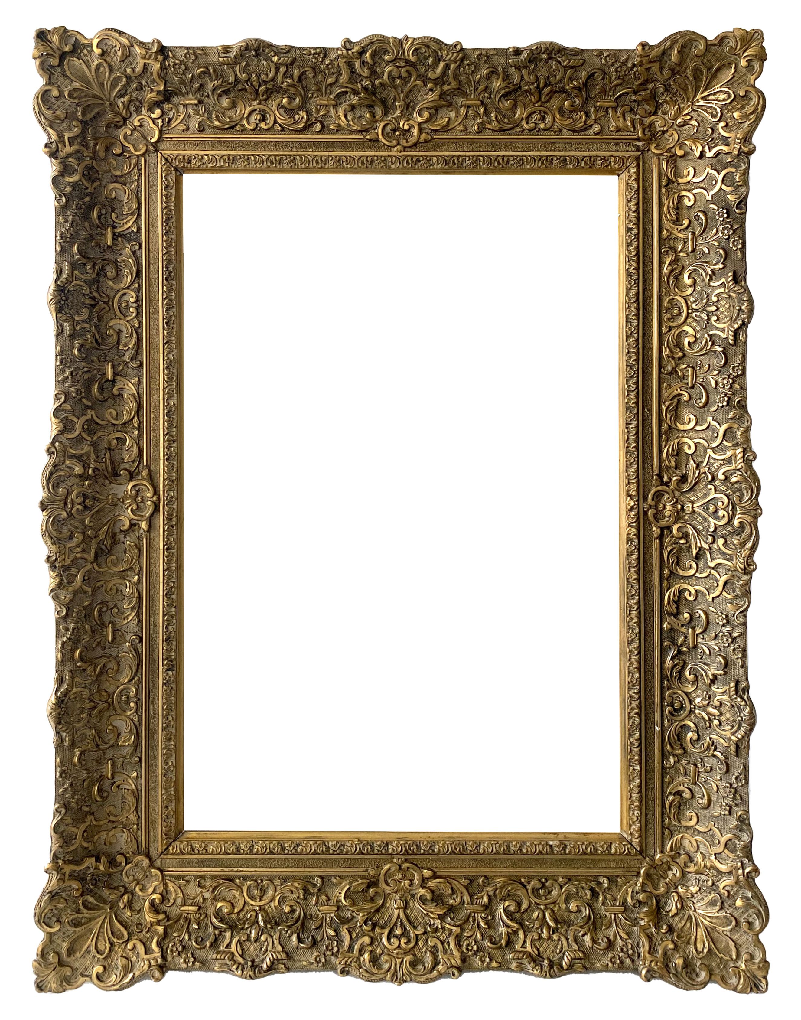 Cadre de style Louis XIV - 61.30 x 41.00 - REF - 1437