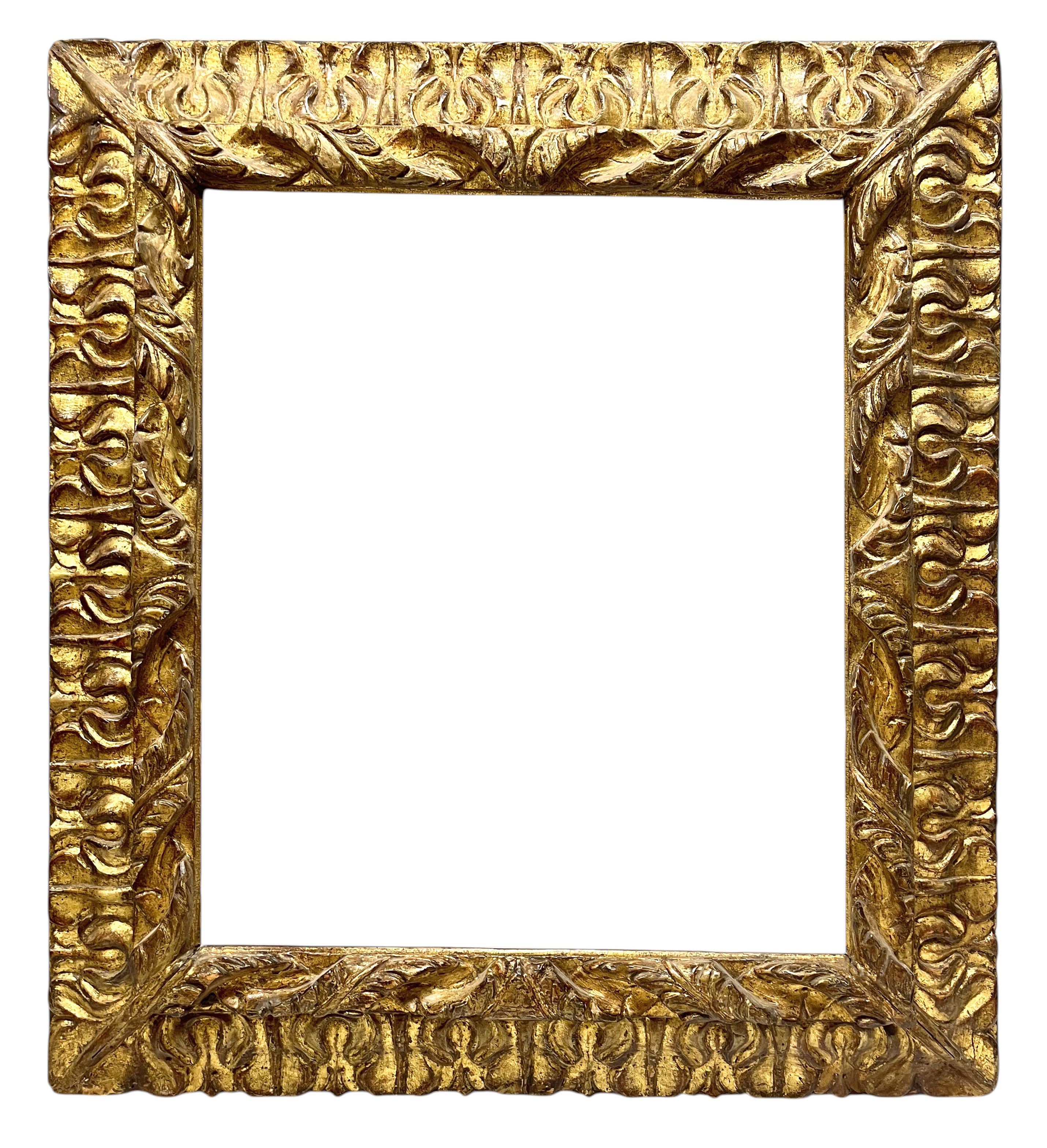 Cadre italien à profil renversé XVIIe — 58 x 49,5 cm — Réf. PC0289M2