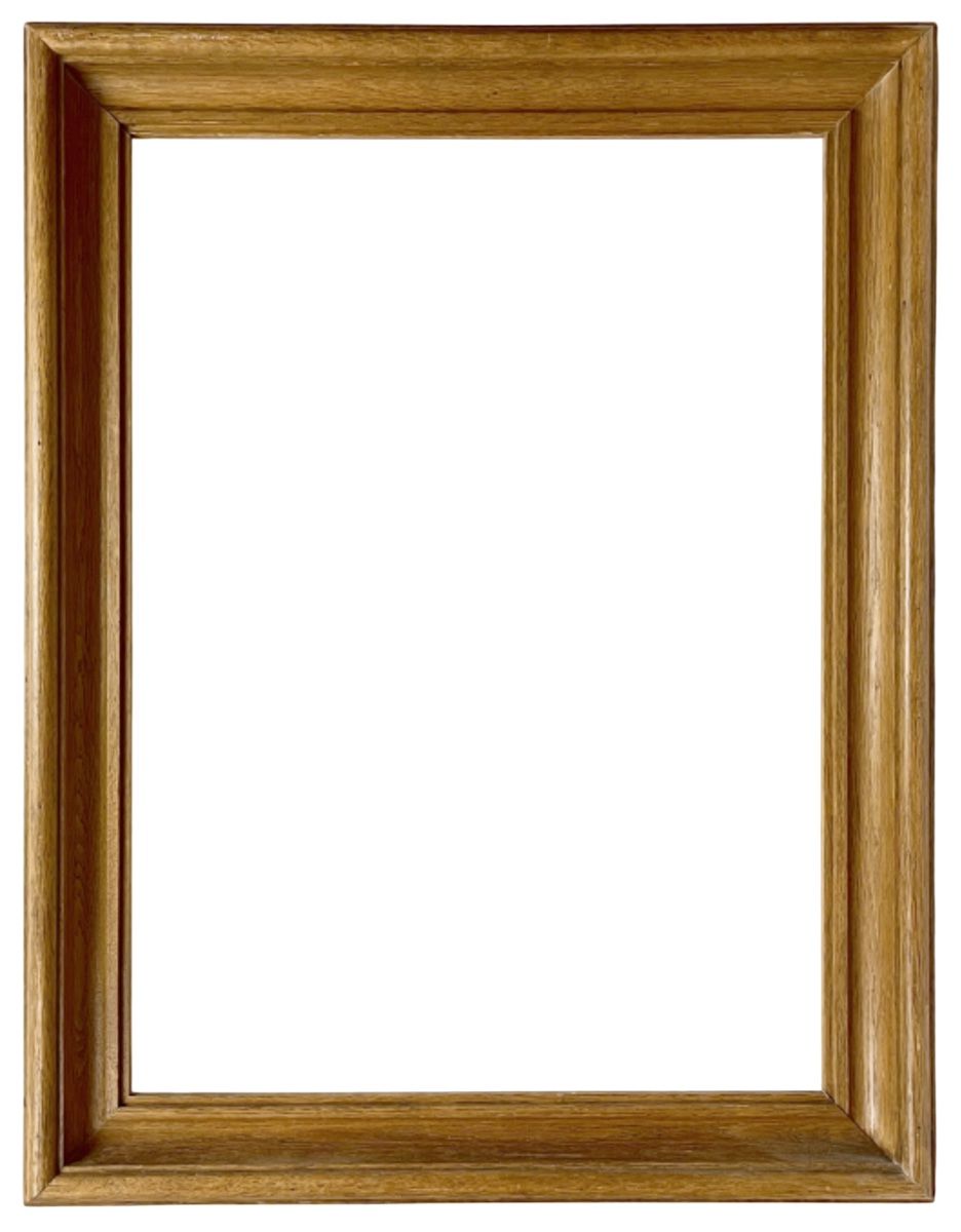 Cadre mouluré en chêne teinté — 82.1 x 60.3 cm — Ref. 2436