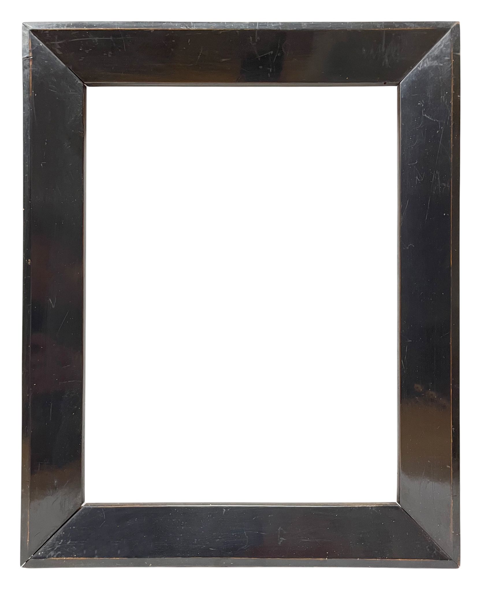 Cadre pente noircie XIXe — 39 x 29,3 cm — Ref. PC0047M1 (paire avec le PC0046M1)