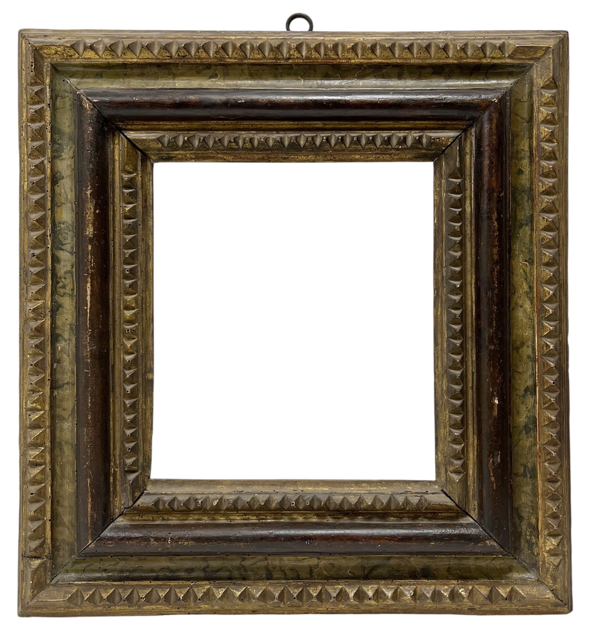 Cadre espagnol XVIIe —31,3 x 26,5 cm — Réf. PC0467M2