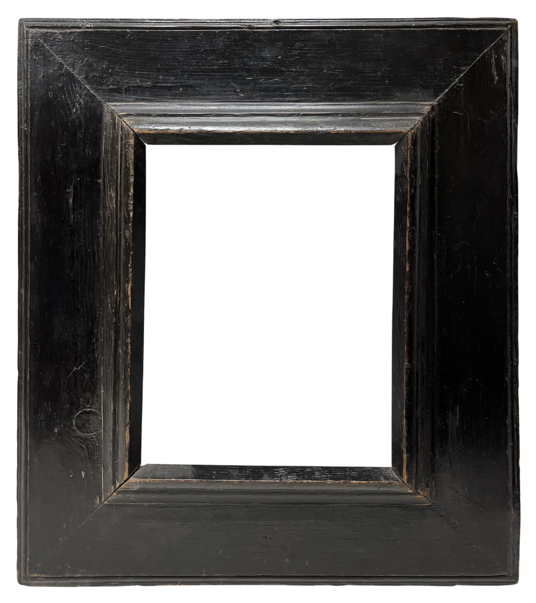 Cadre à profil renversé espagnol XVIIe — 26,6 x 20,5 cm— Réf. PC0341M2