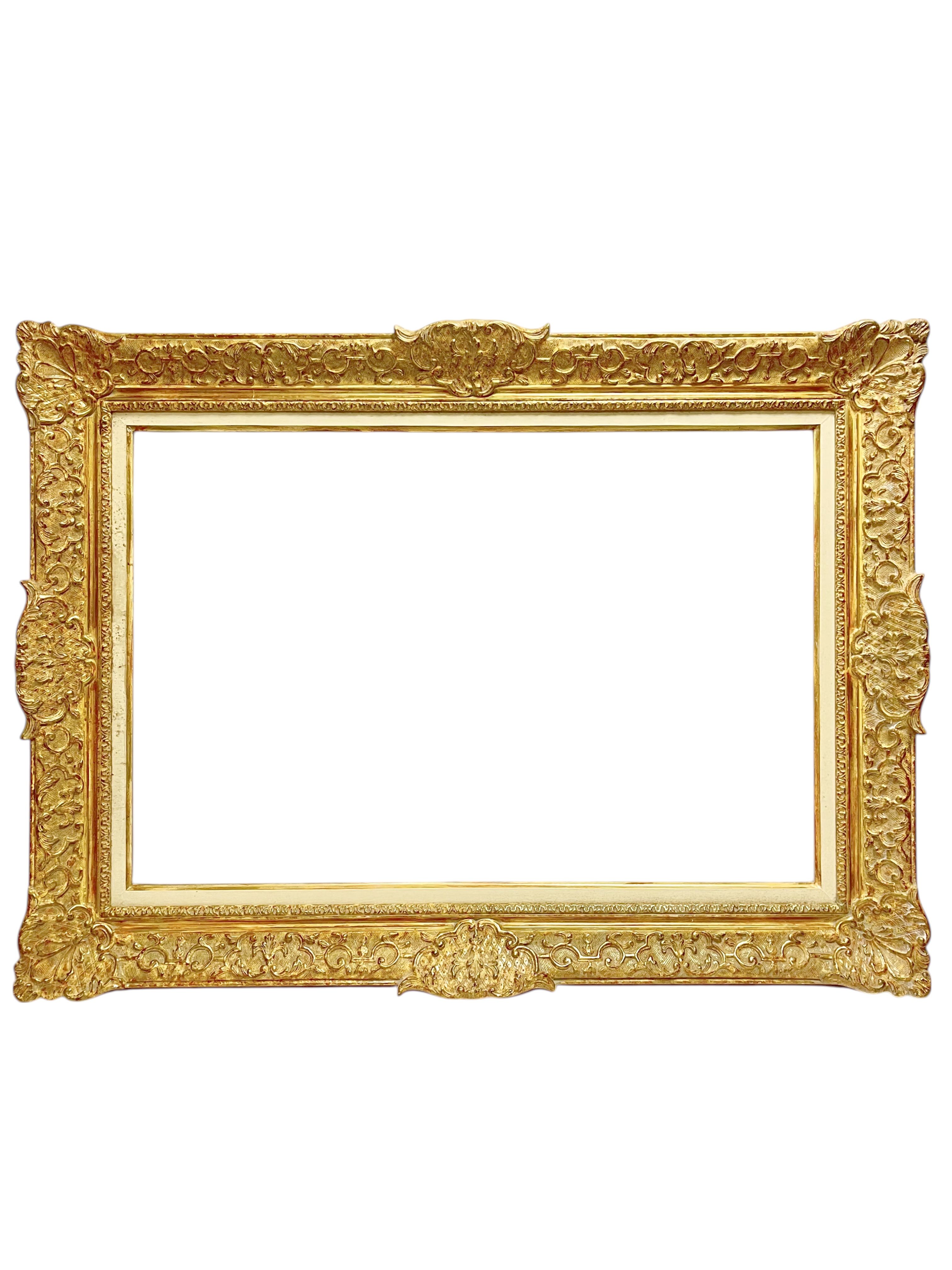 Cadre de style Louis XIV — 60,3 x 92,3 cm — Ref. 2317