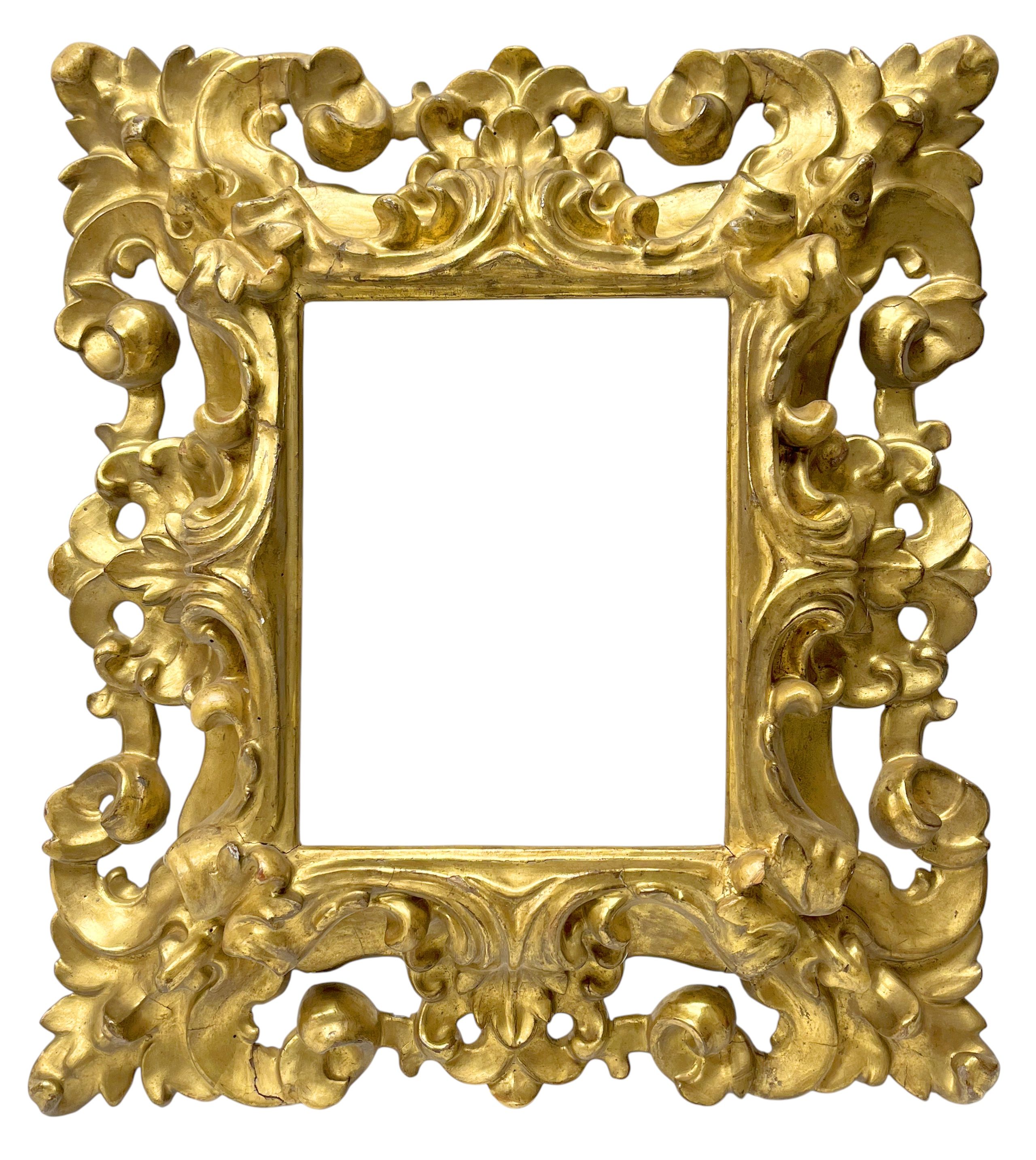 Cadre à masques italien XVIe — 33,5 x 24,5 cm — Réf. PC0368M2