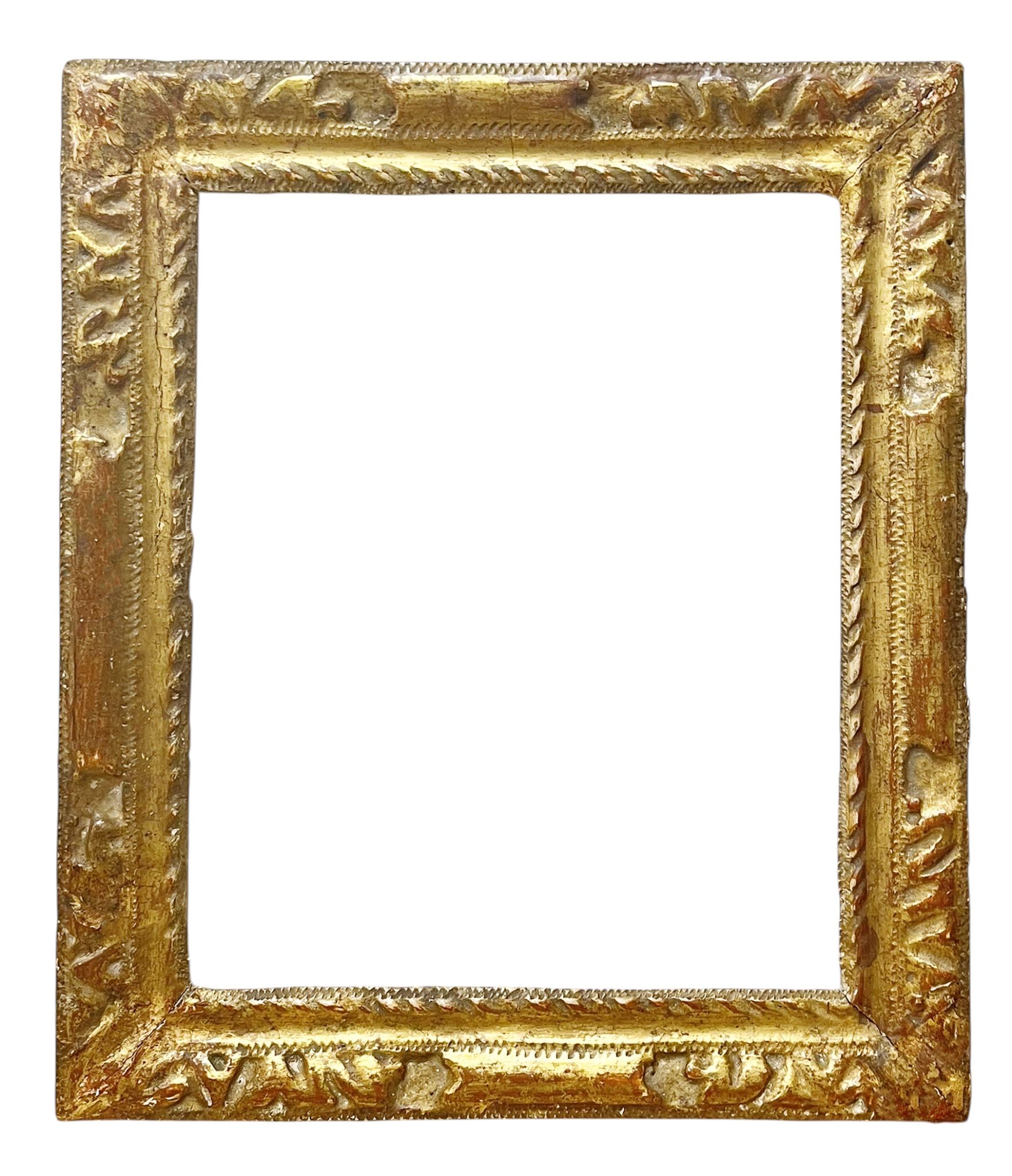 Cadre d'époque Louis XIII — 18,6 x 14,9 cm — Réf. PC0888M2 (Paire PC0890M2)