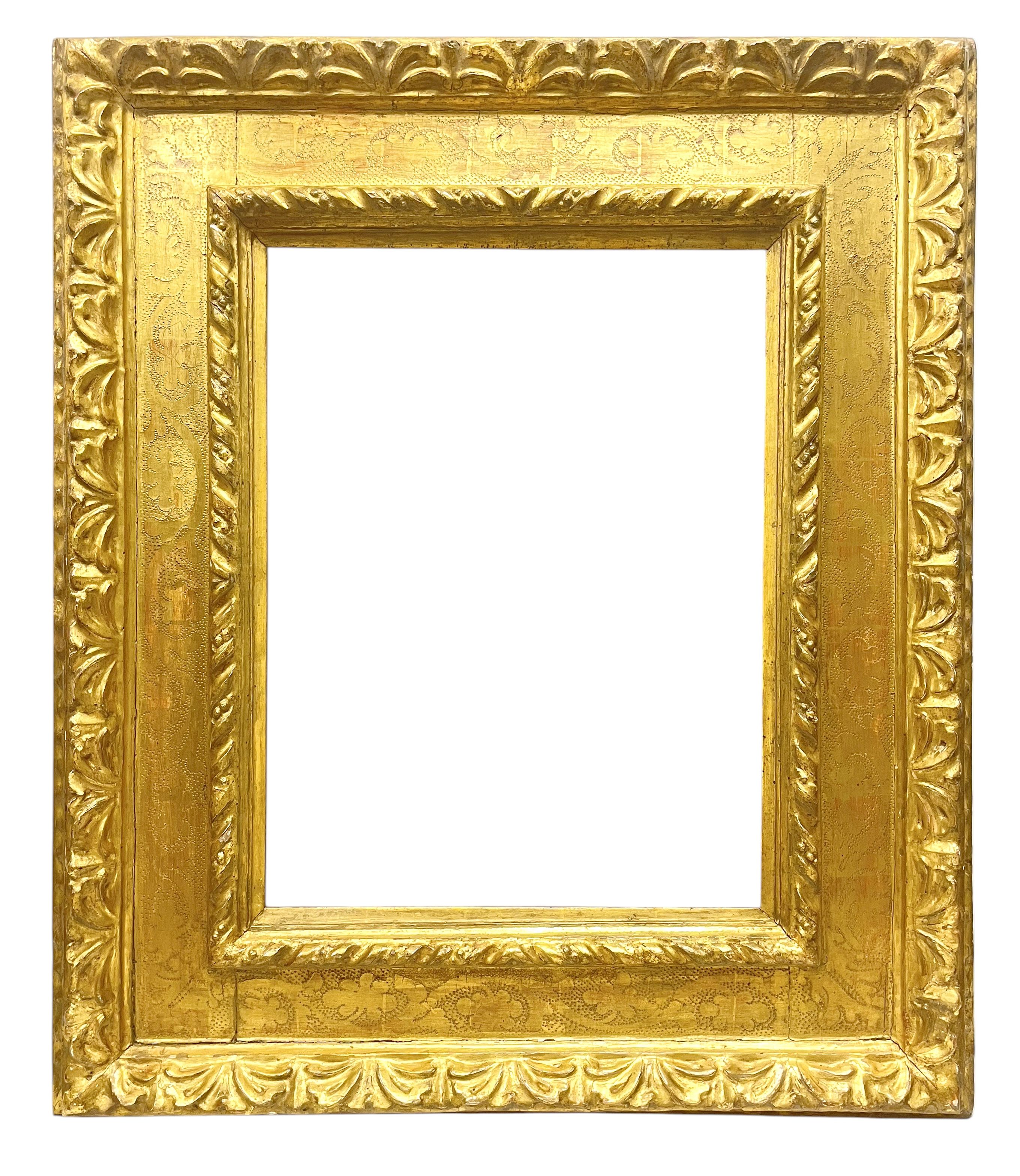 Cadre à cassetta italien XVIIe — 51,5 x 39,7 cm — Ref. PC0245M2