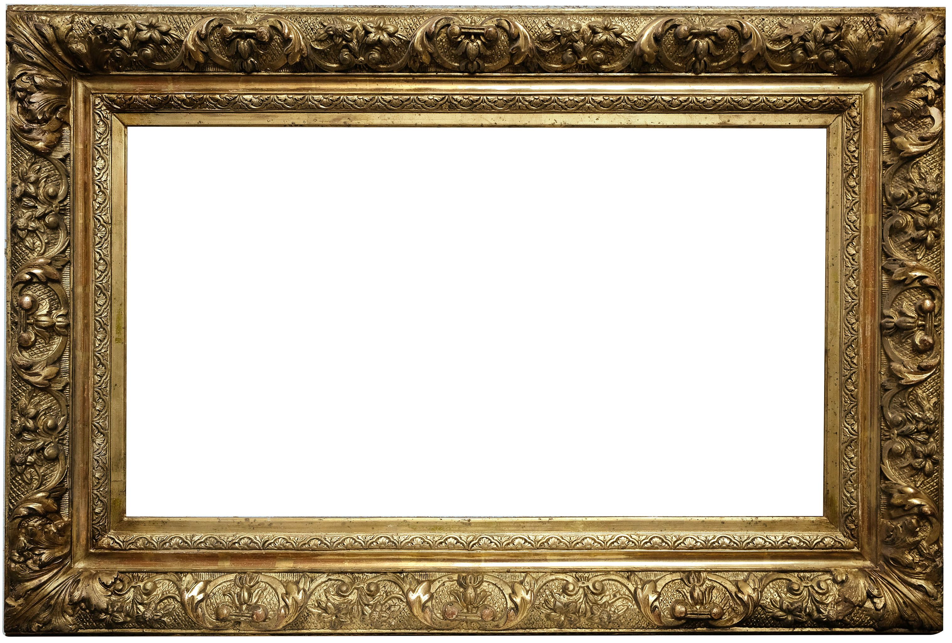 Napoleon III style frame - 57x84 - REF 801