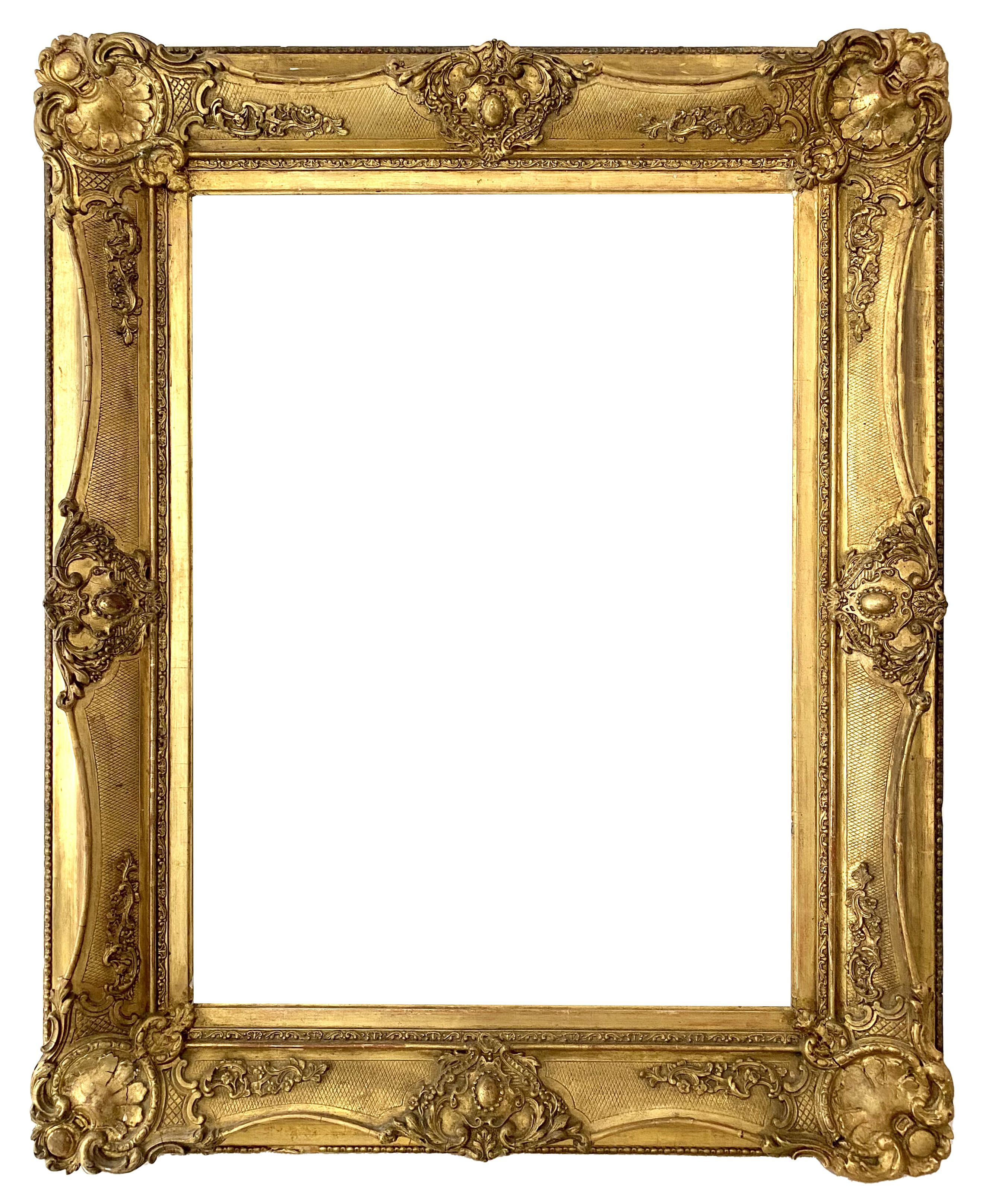 Louis XV style frame - 77.50 x 56.20 - REF - 1436