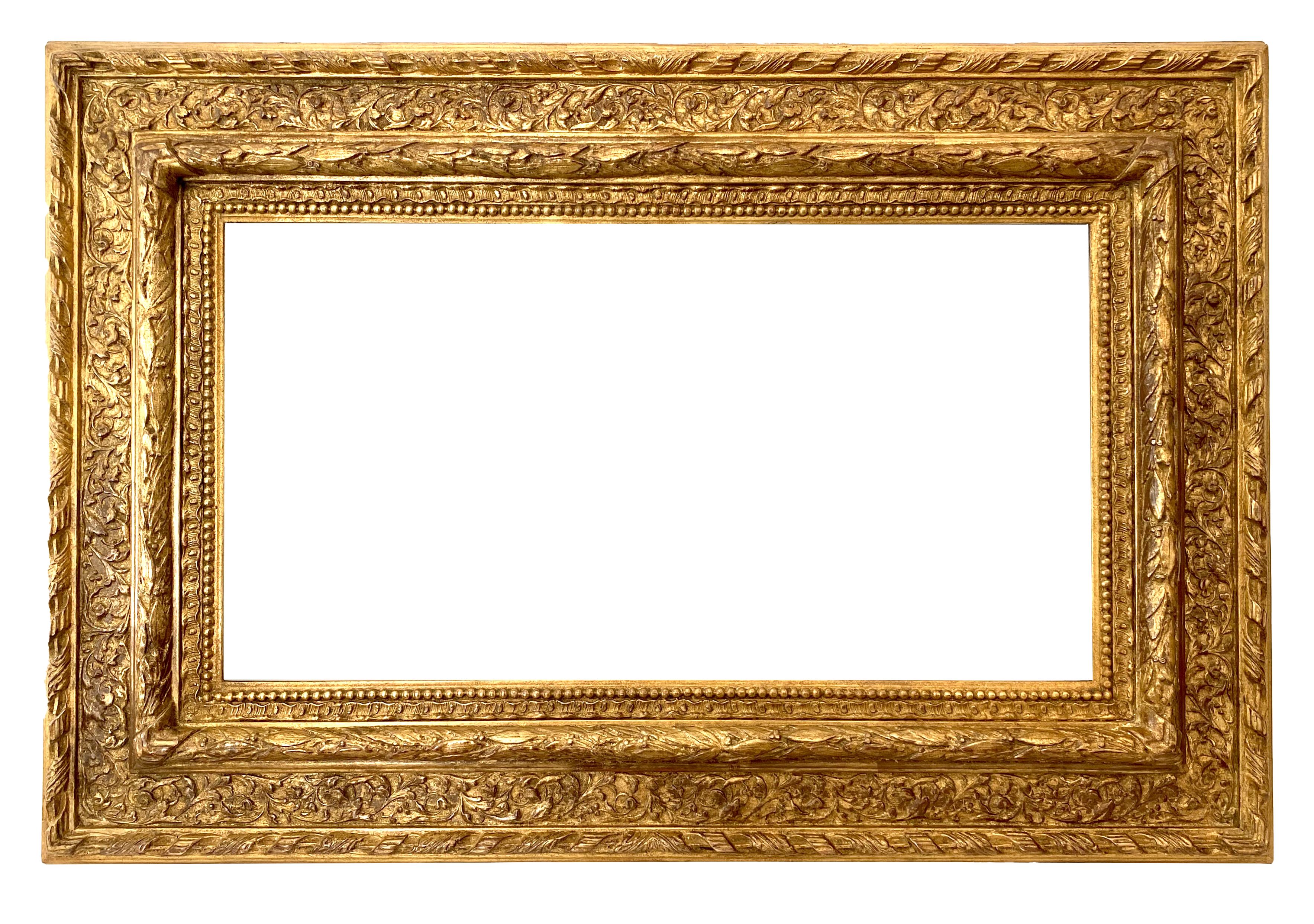Renaissance Style Frame - 65.80 X 35.50 - Ref - 1649