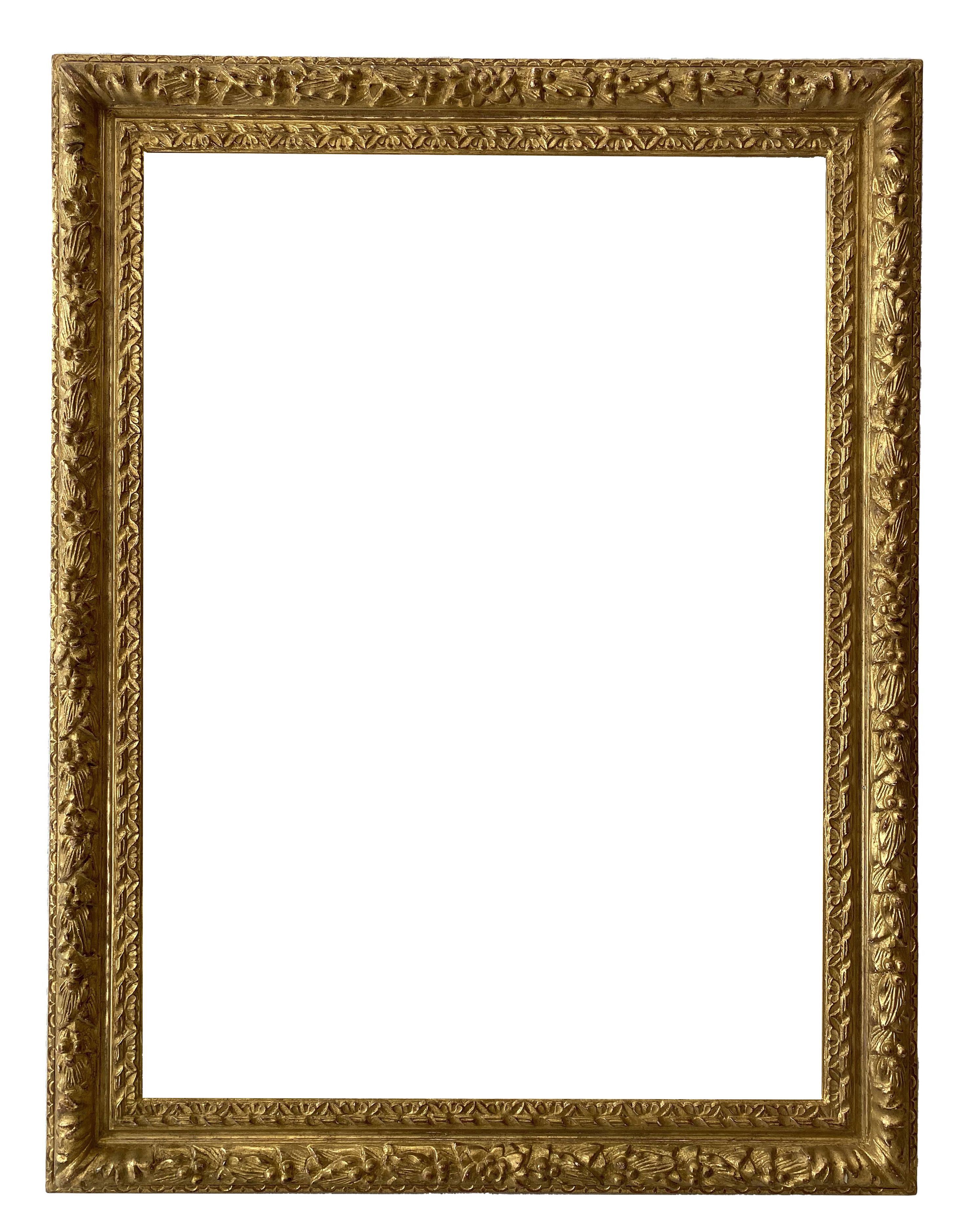 Frame Louis XIII style  82,30 X 60,10 Cm - REF - 1194