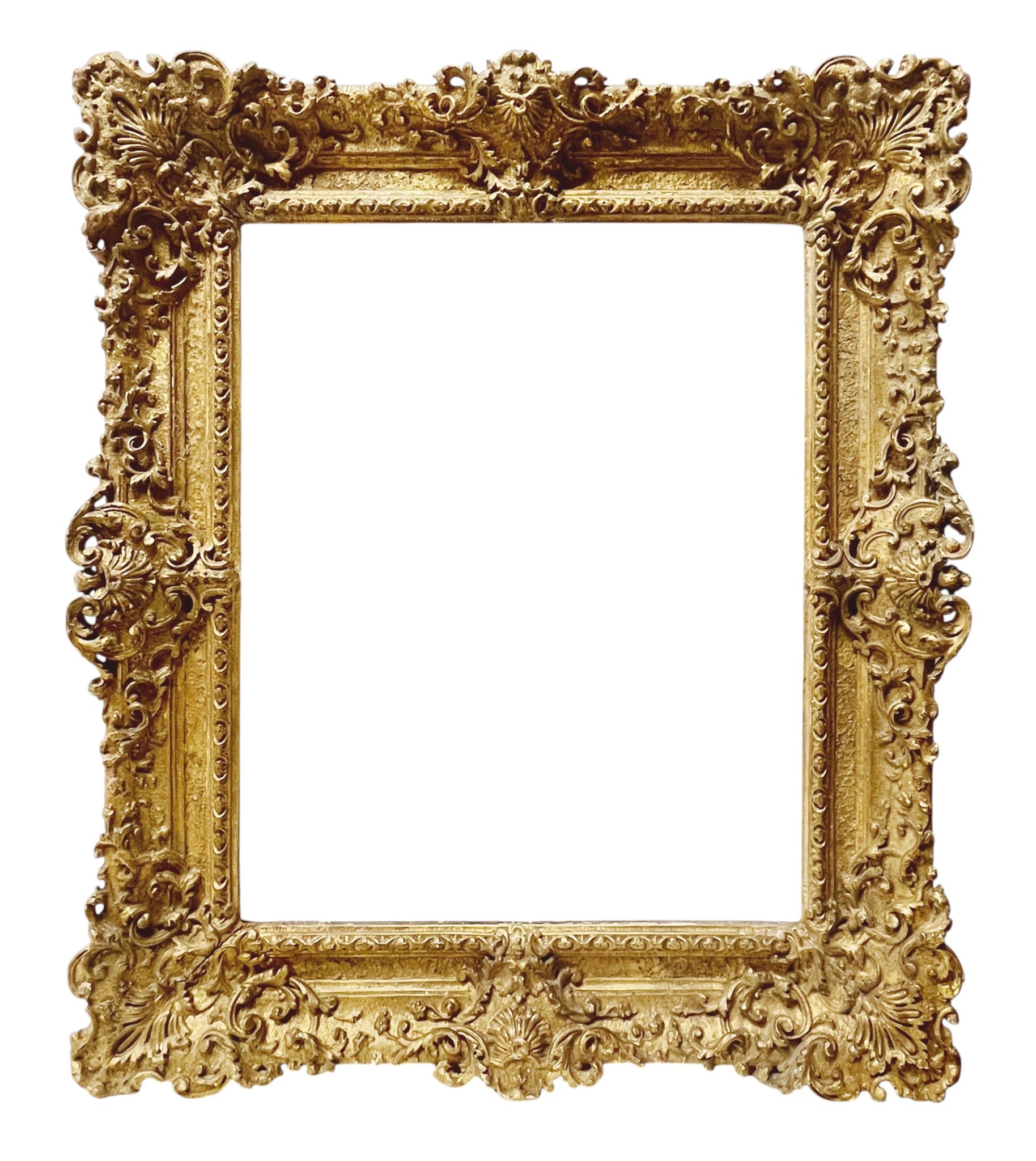 Cadre de style Régence XIXe — 42,8 x 34,4 cm — Réf. PC1161M2