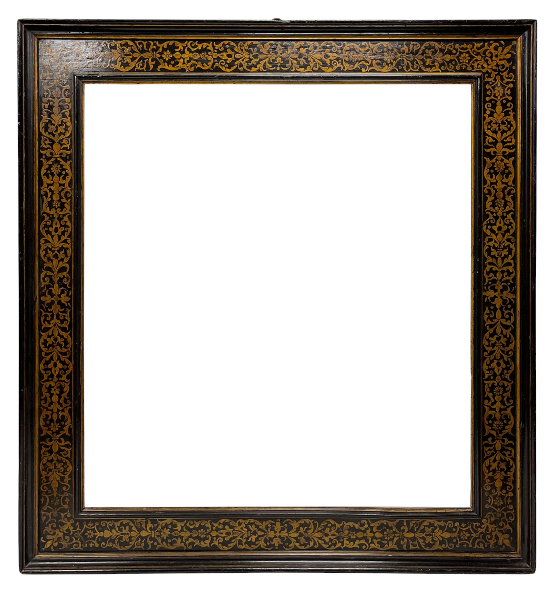Cadre italien XVIIe — 90 x 81,1 cm — Ref.PC0277M2