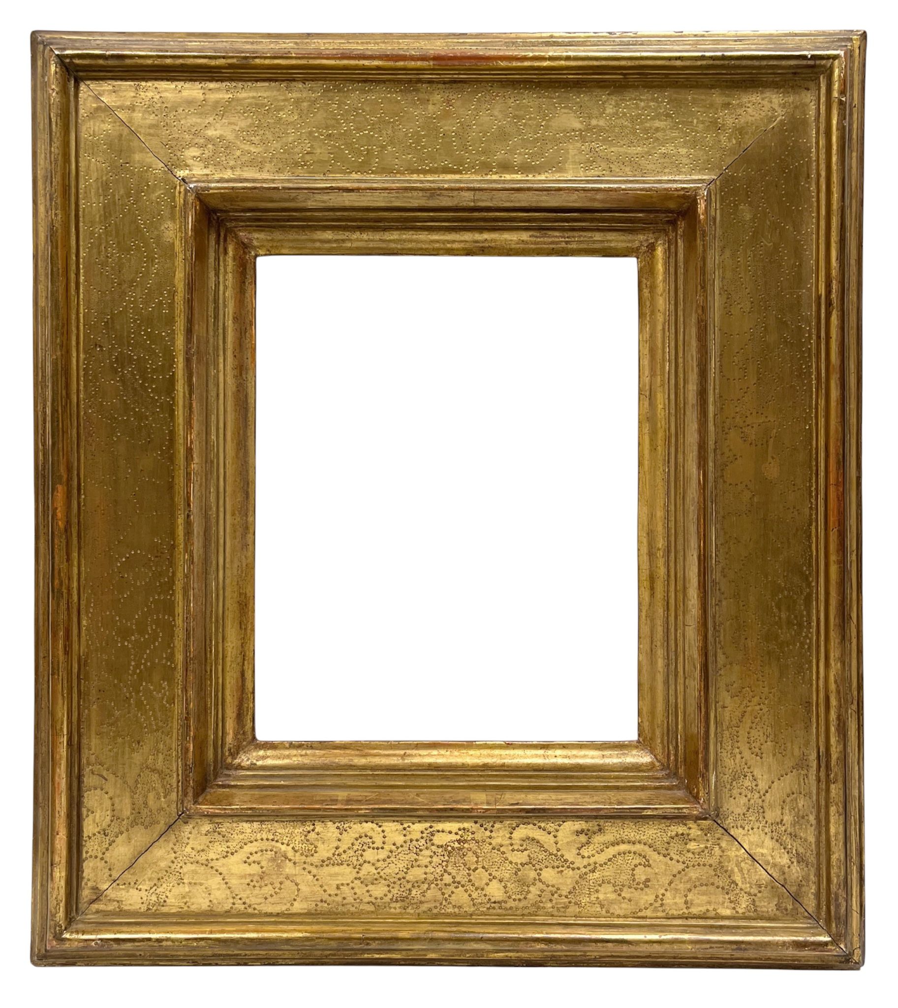 Cadre 'à Cassetta' italien d'époque XVIIIe —30,3 x 24,3 cm — Ref.PC0011M1