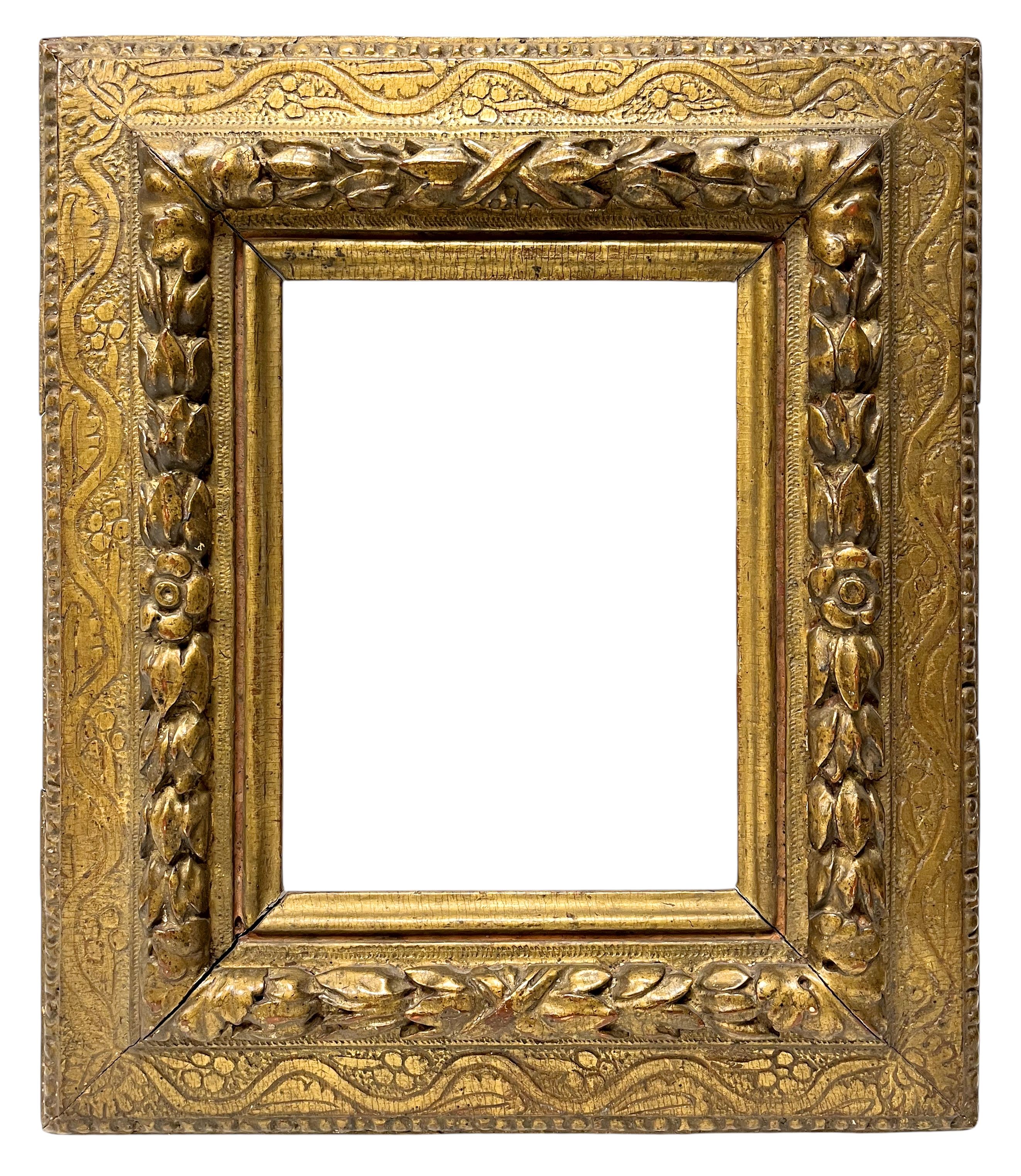 Cadre espagnol XVIIe — 22 x 16,6 cm — Réf. PC0344M2