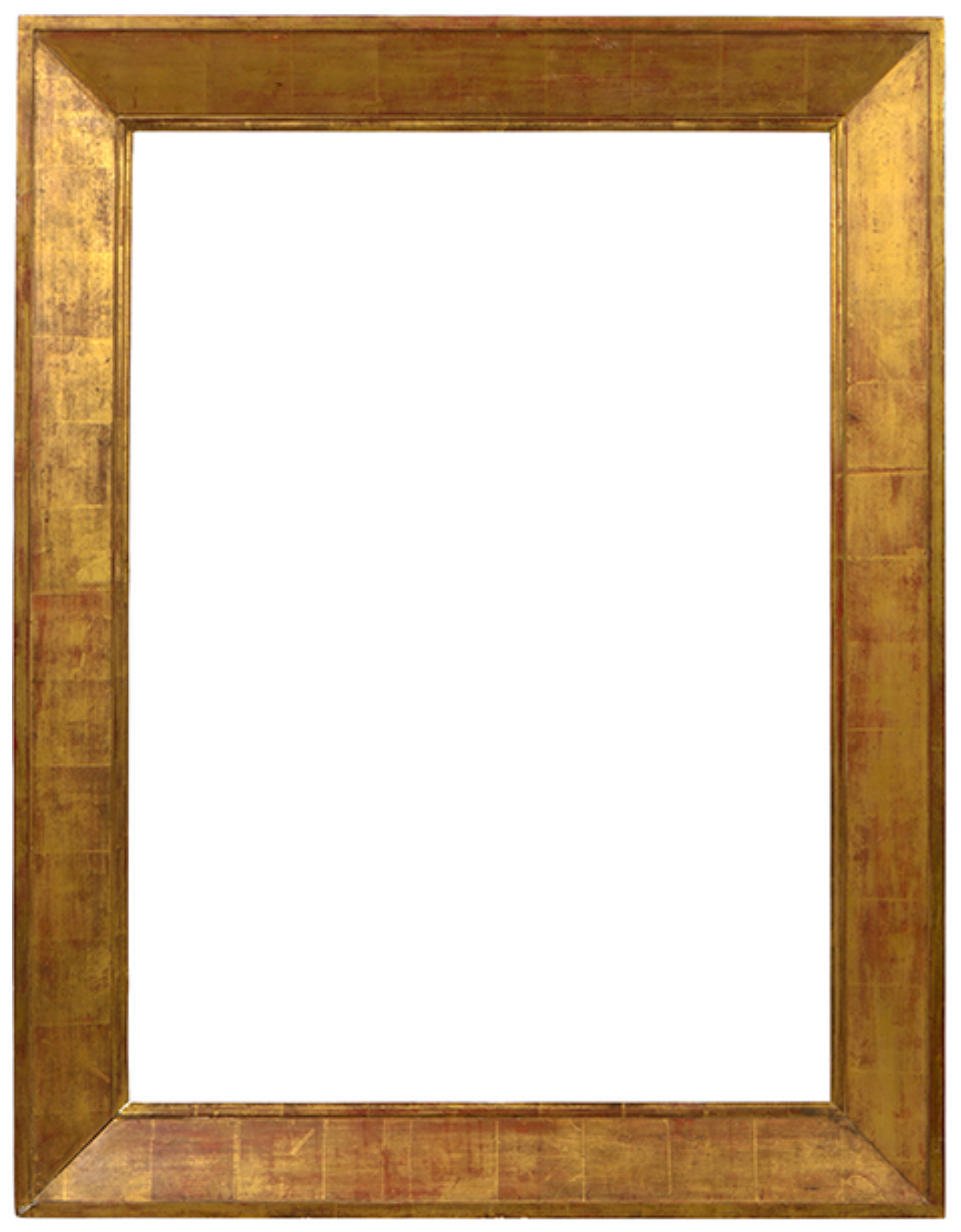 Cadre pente dorée à la feuille — 96 x 70,5 cm — Ref. 3100