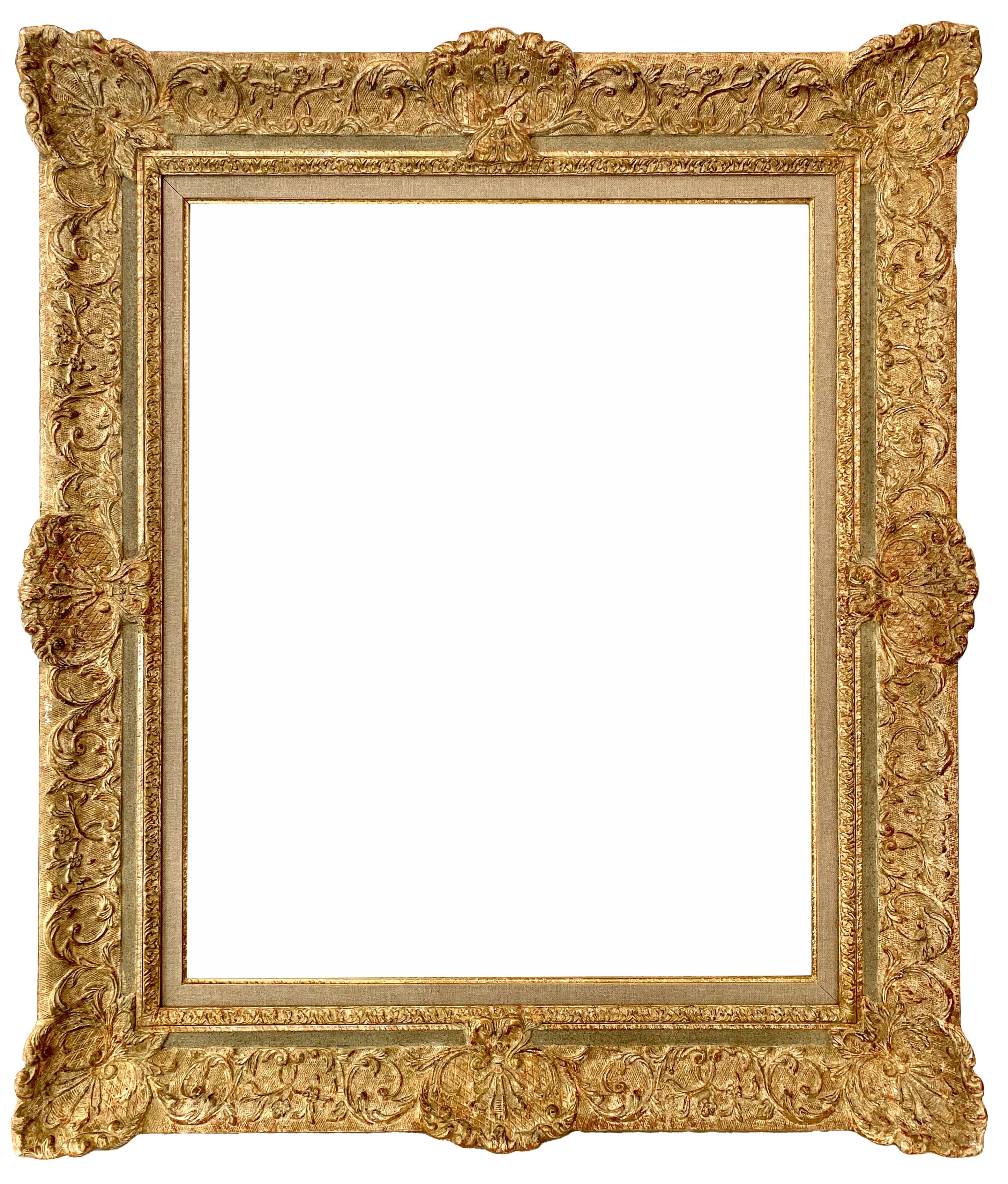 Louis XIV Style Frame - 81.80 X 65.80 - Ref - 1614