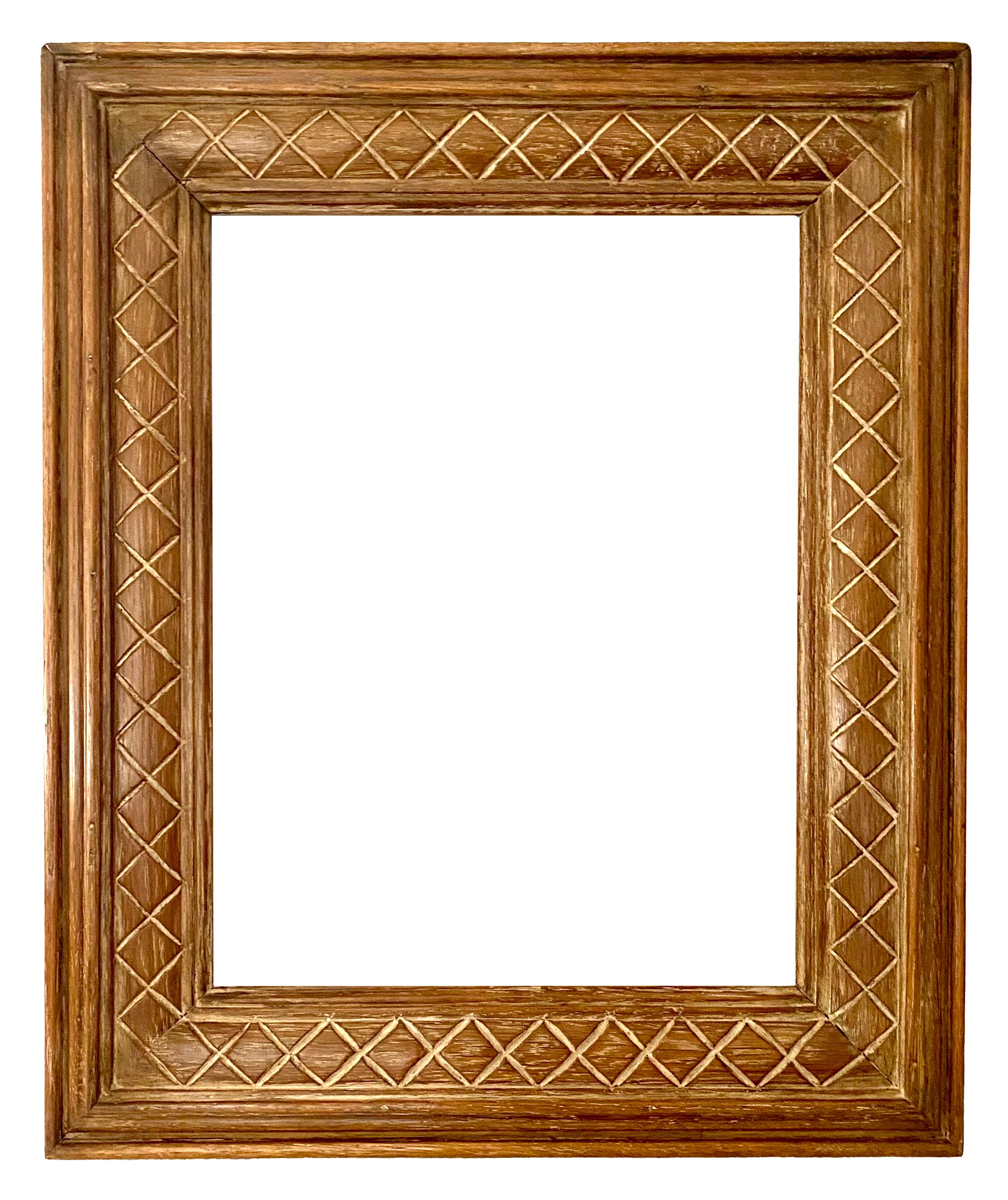 Carved Wooden Frame - 42.00 X 32.20 - Ref - 1699