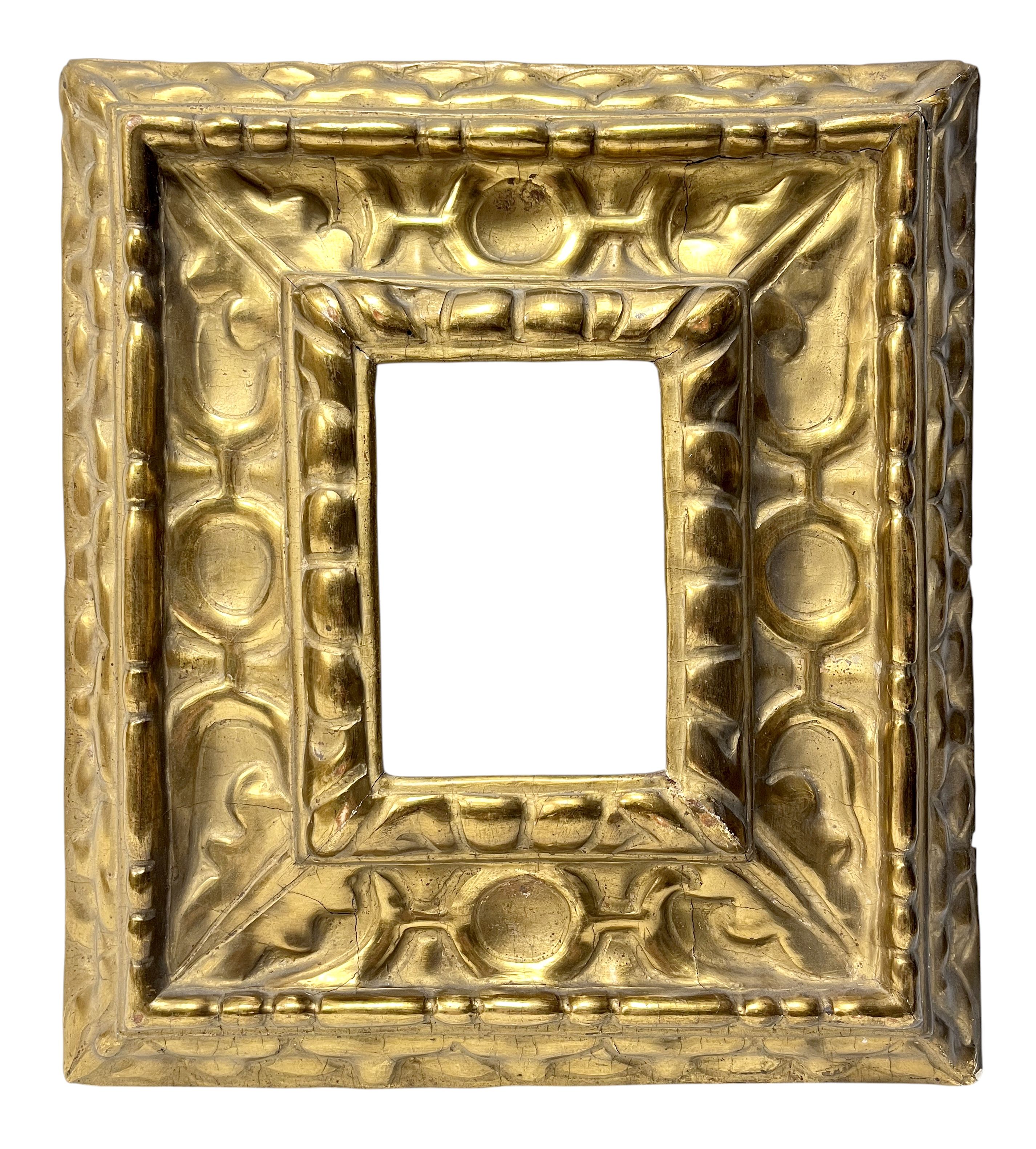 Cadre espagnol XVIIe — 14 x 10,4 cm — Réf. PC0302M2