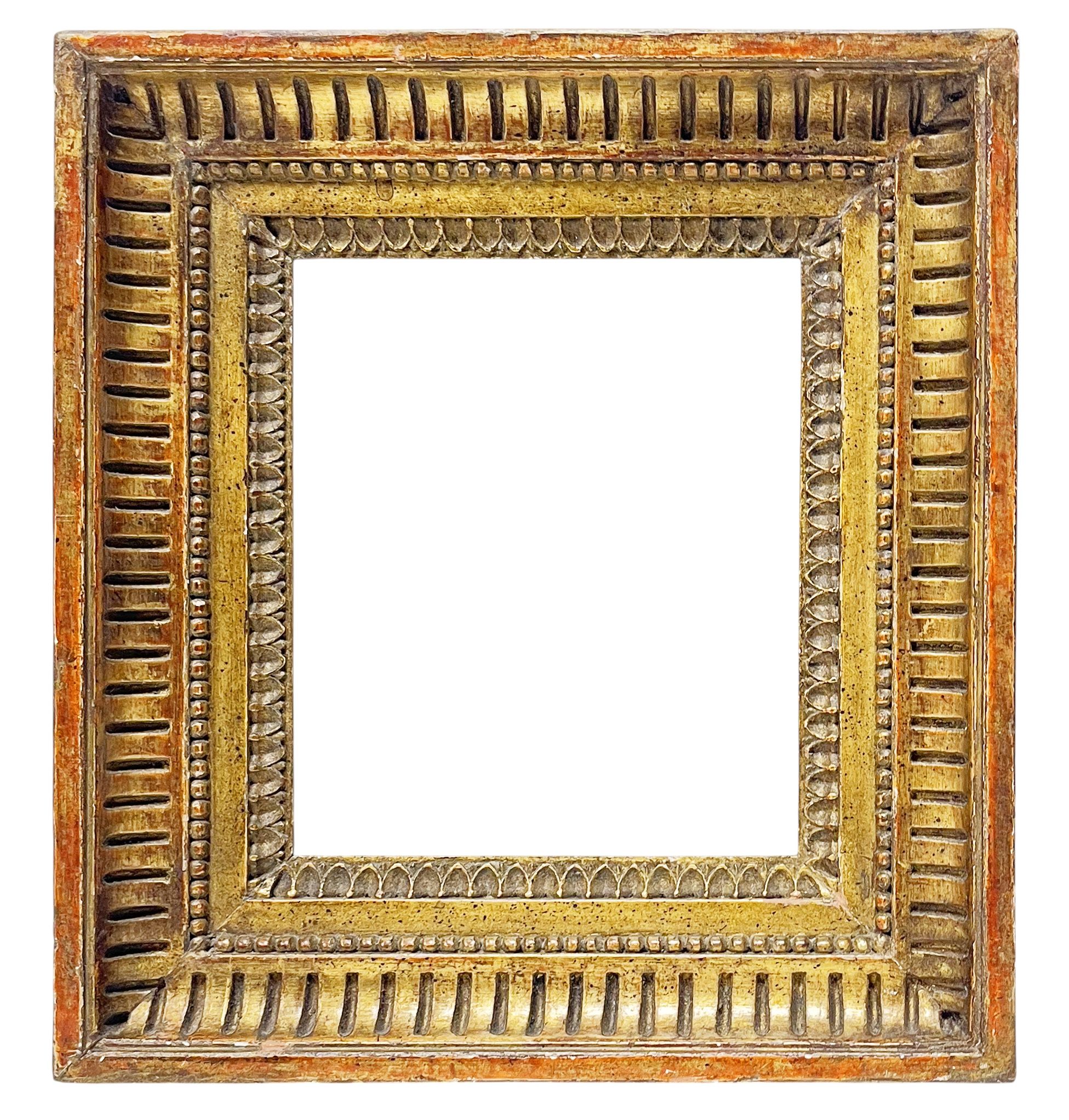 Cadre à canaux XVIIIe. — 15 x 12,7 cm — Réf. PC0974M2