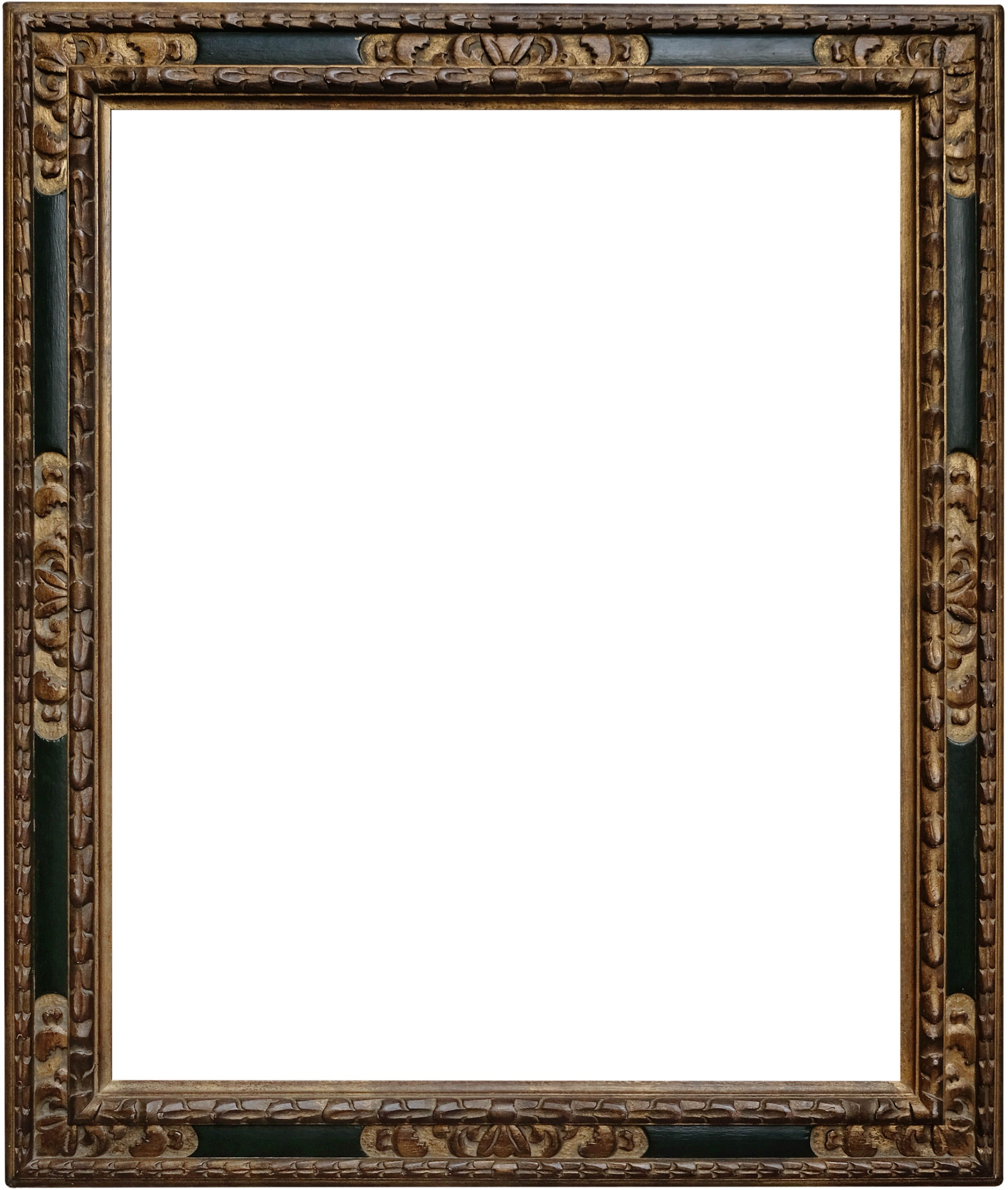 Cadre en bois sculpté style Renaissance - 105 x 86,5 - REF - 913