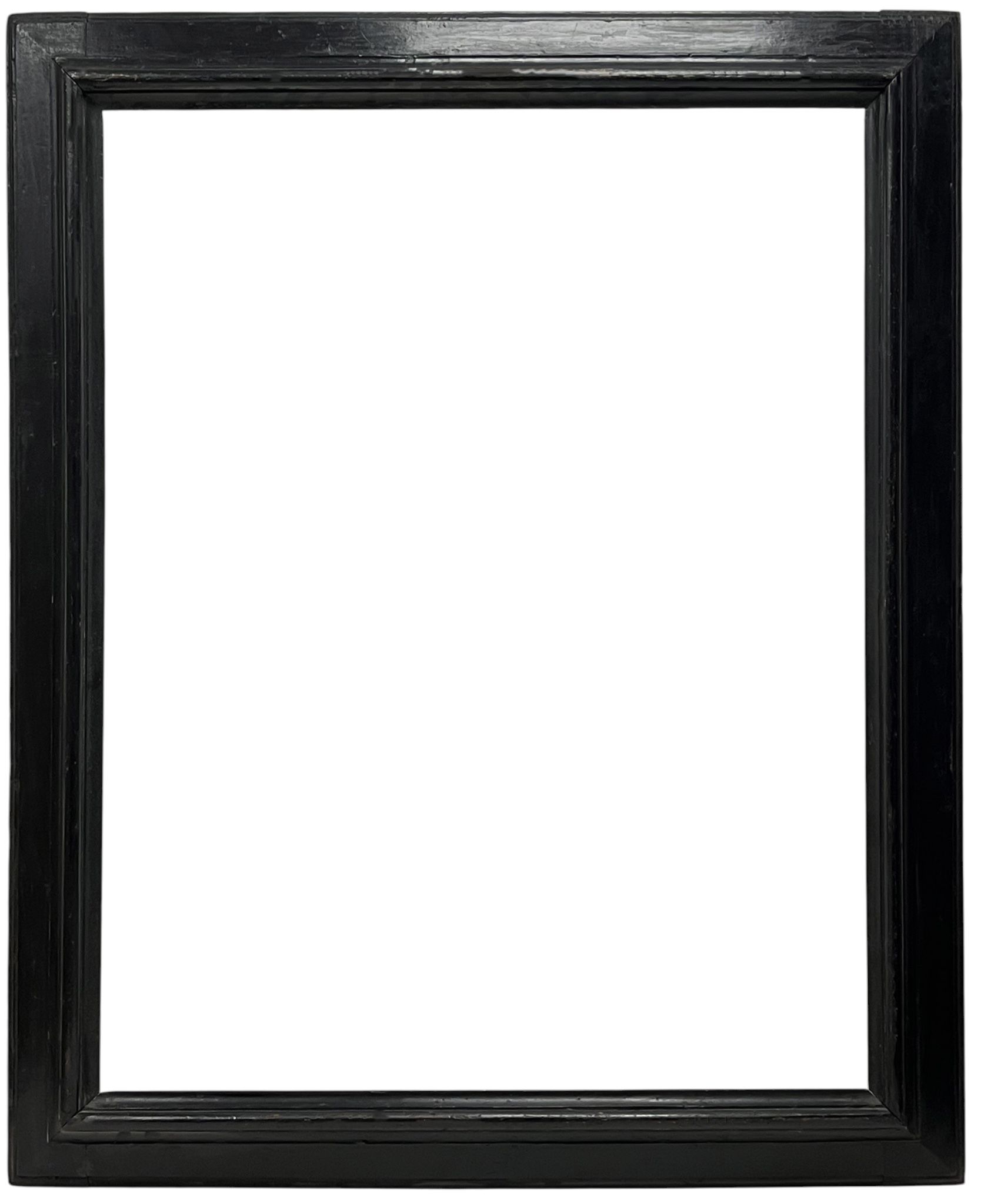 Cadre en bois mouluré noirci — 97 x 76,1 cm — Réf. PC0556M2
