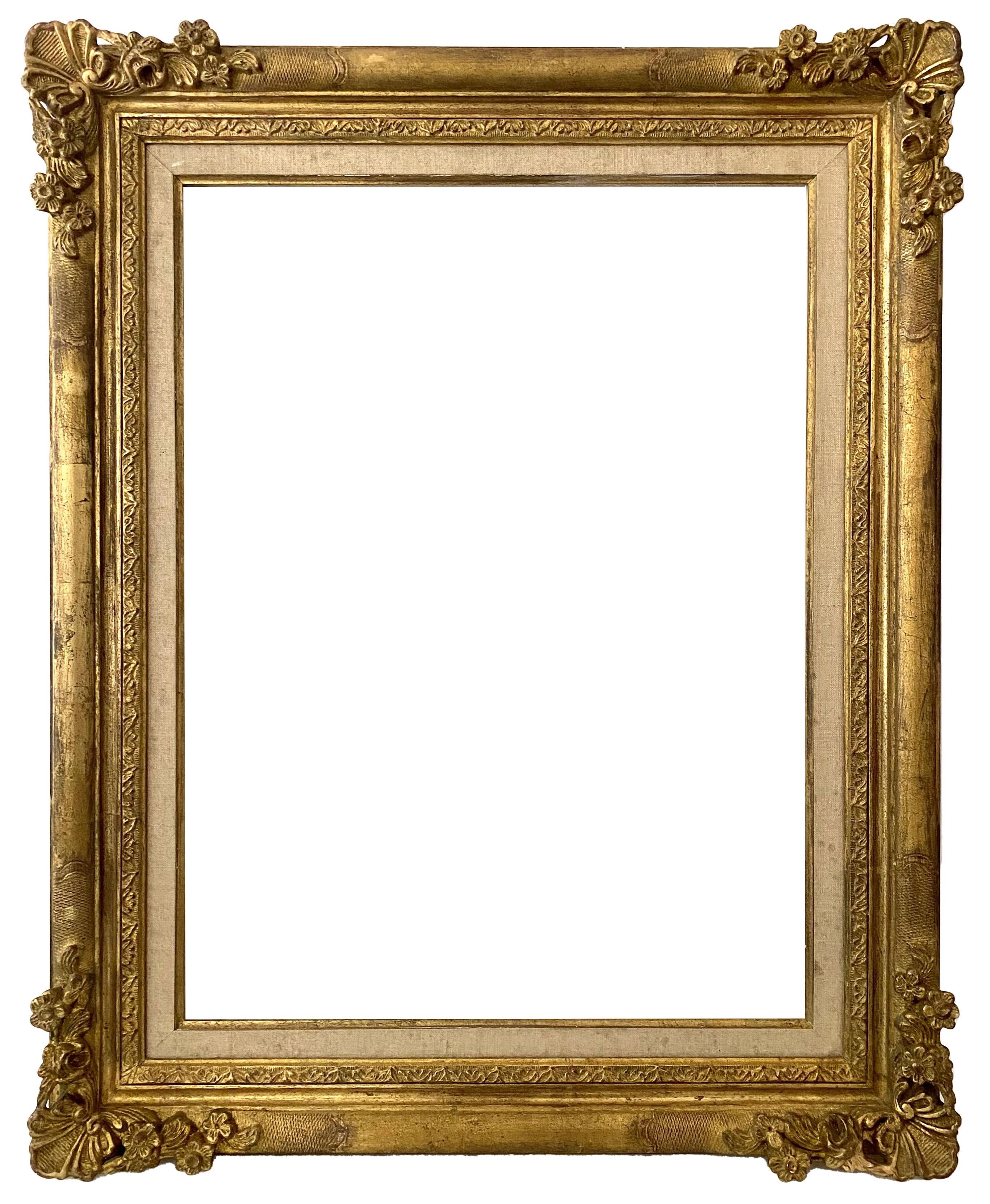 Louis XIV style frame - 60.9 X 46.0 - REF-1308