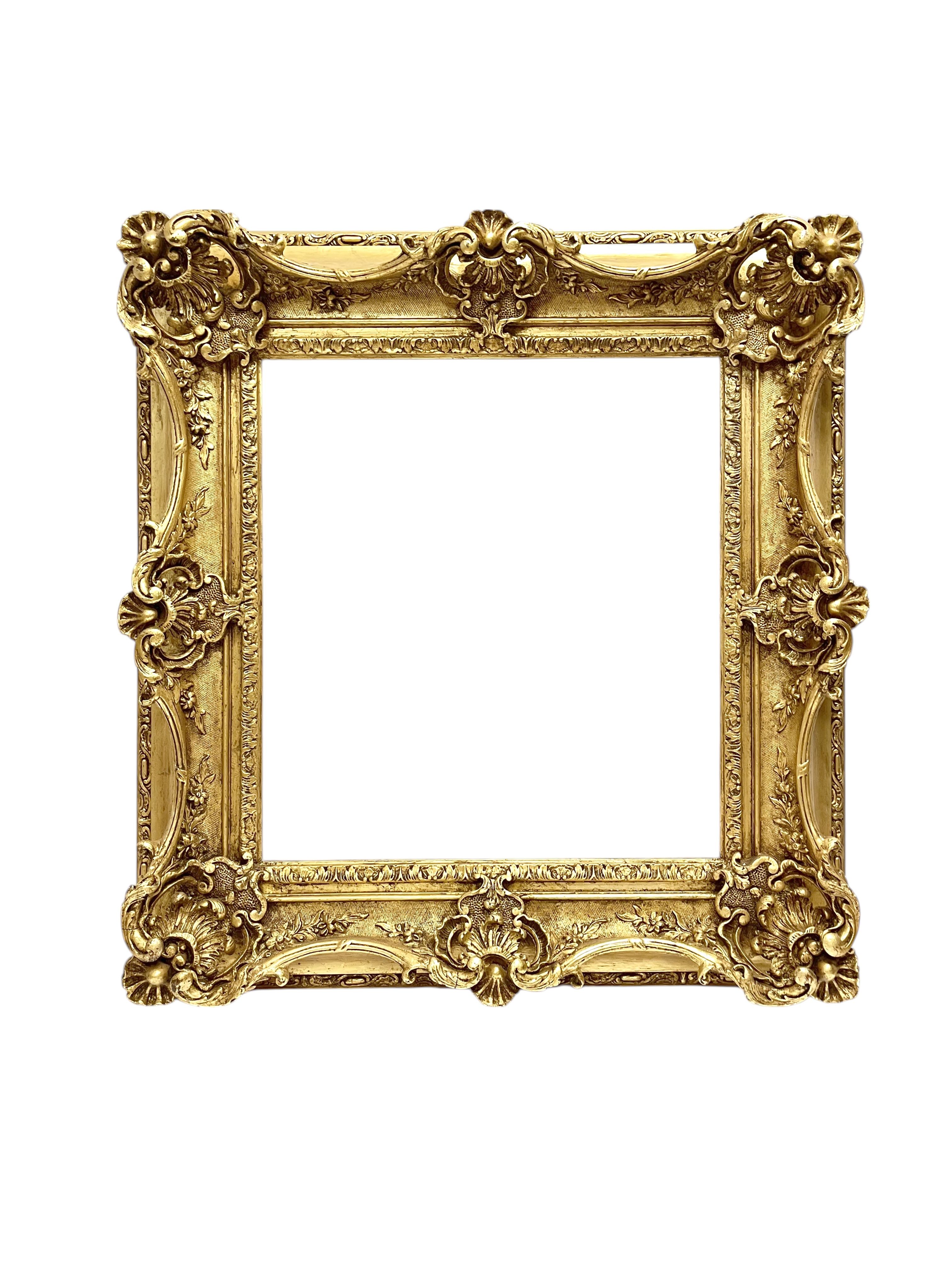 Cadre de style Louis XV — 55,3 x 51,3 cm — Ref. 2321