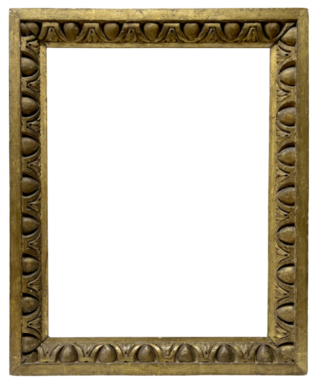 Cadre XIXe à frise d'oves sculpté — 57.3 x 44.3 cm — Ref. 2492