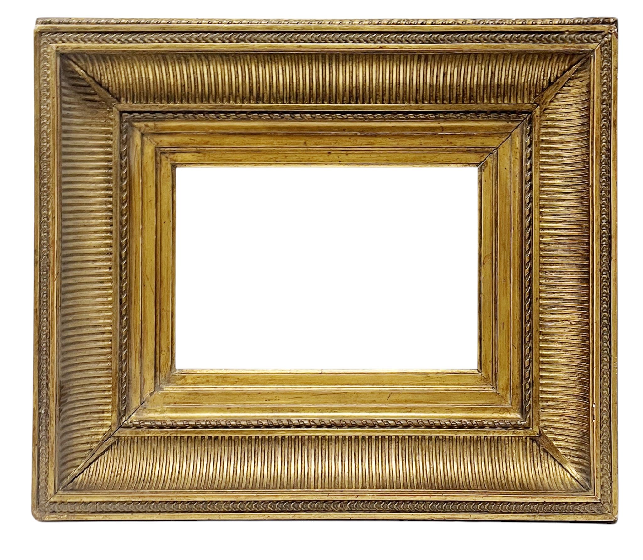 Cadre à canaux époque Empire — 14.5 x 22.2 cm — Ref. PC0861M2