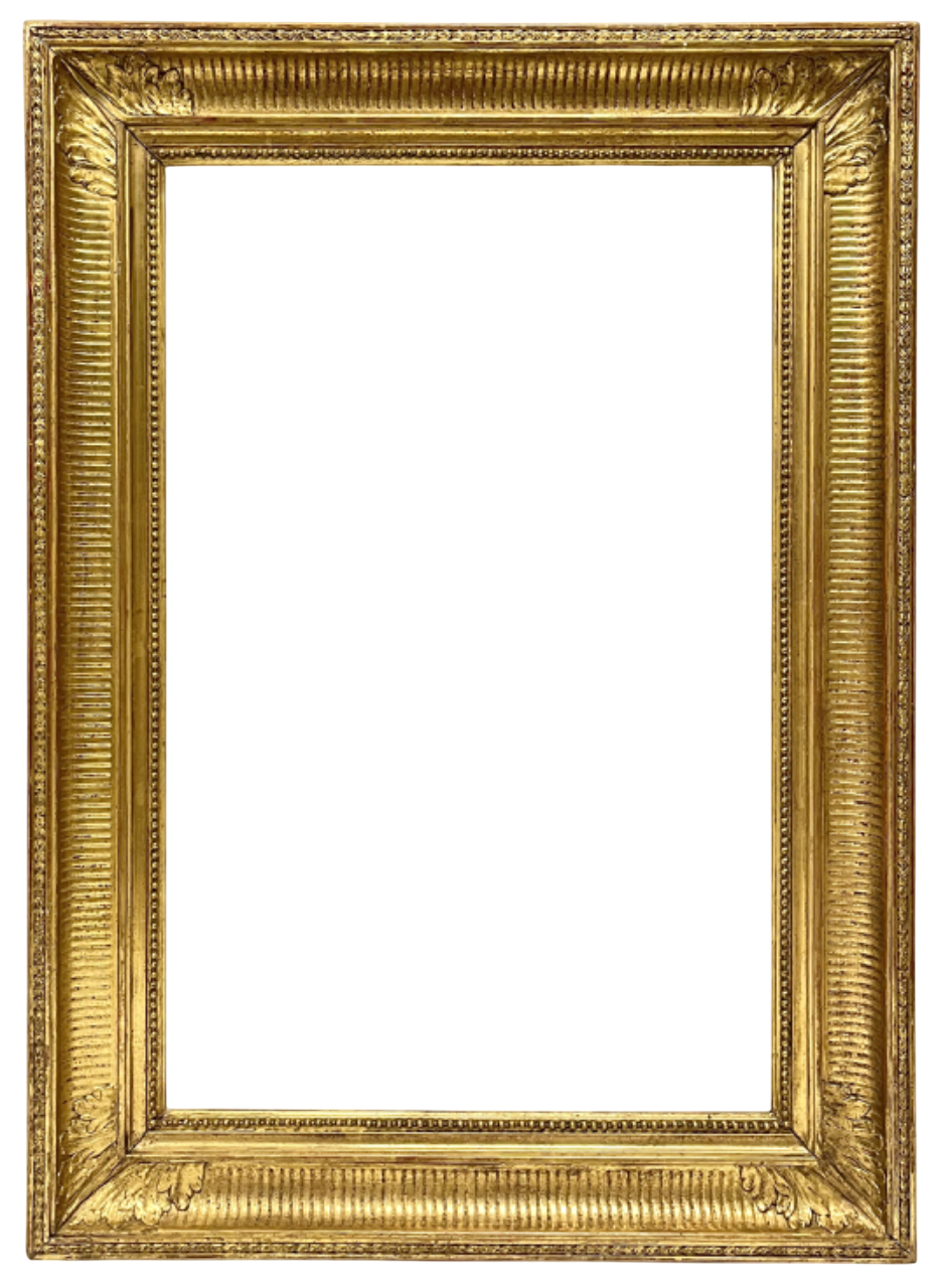 Cadre dit 'à canaux' — 59 x 37,5 cm — Ref. 3055