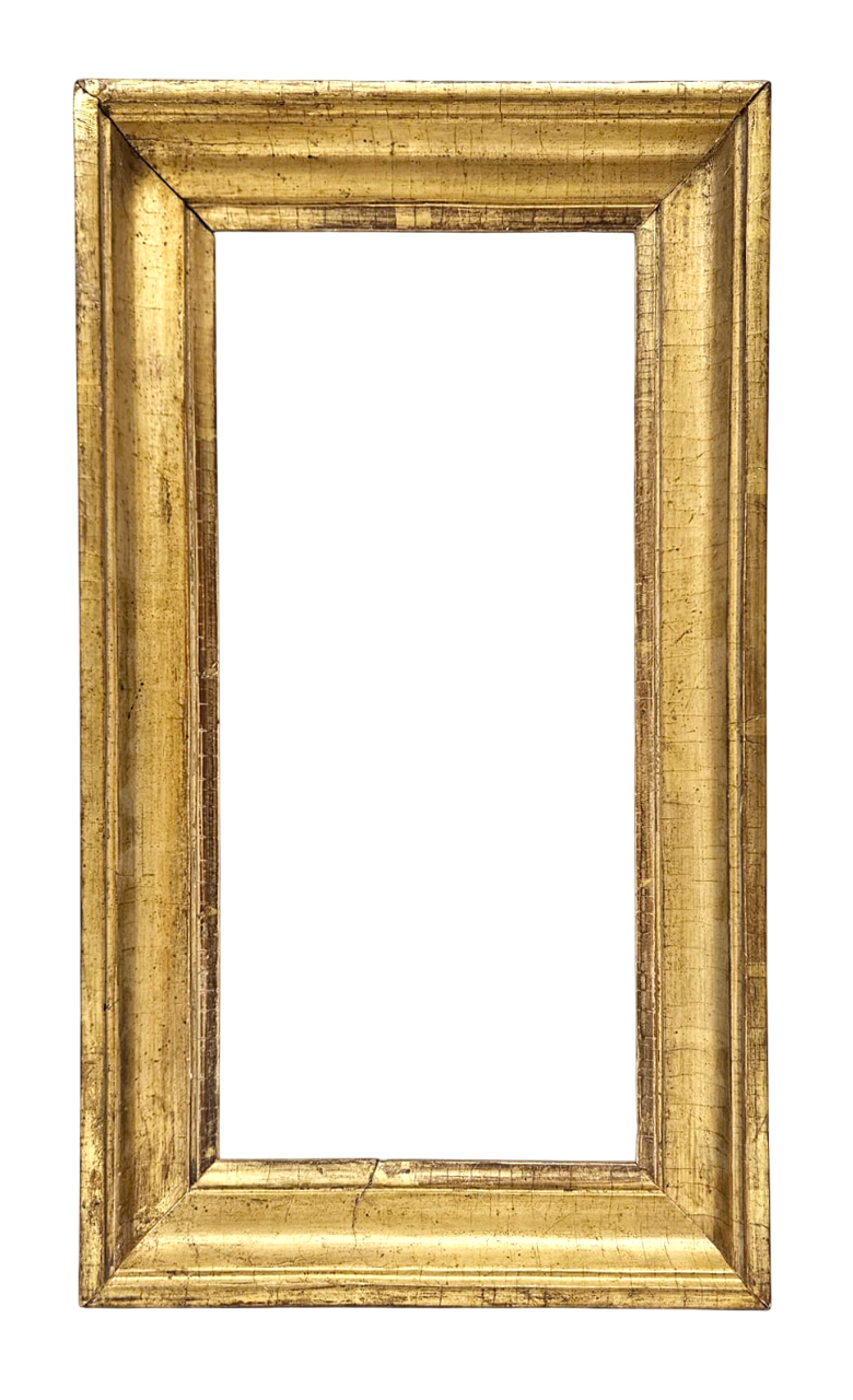 Cadre doré et mouluré— 32 x 15,3 cm — Ref. 3076
