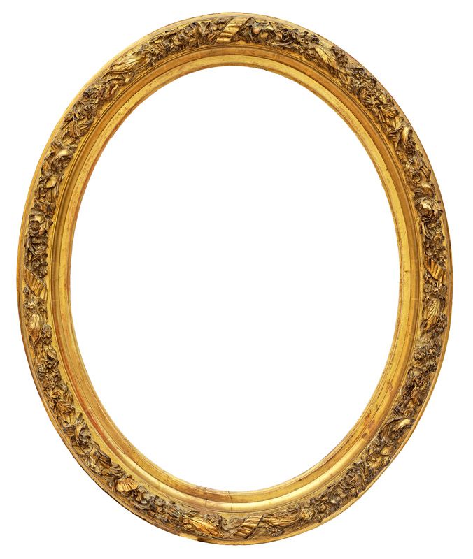 19th century oval frame - REF 626