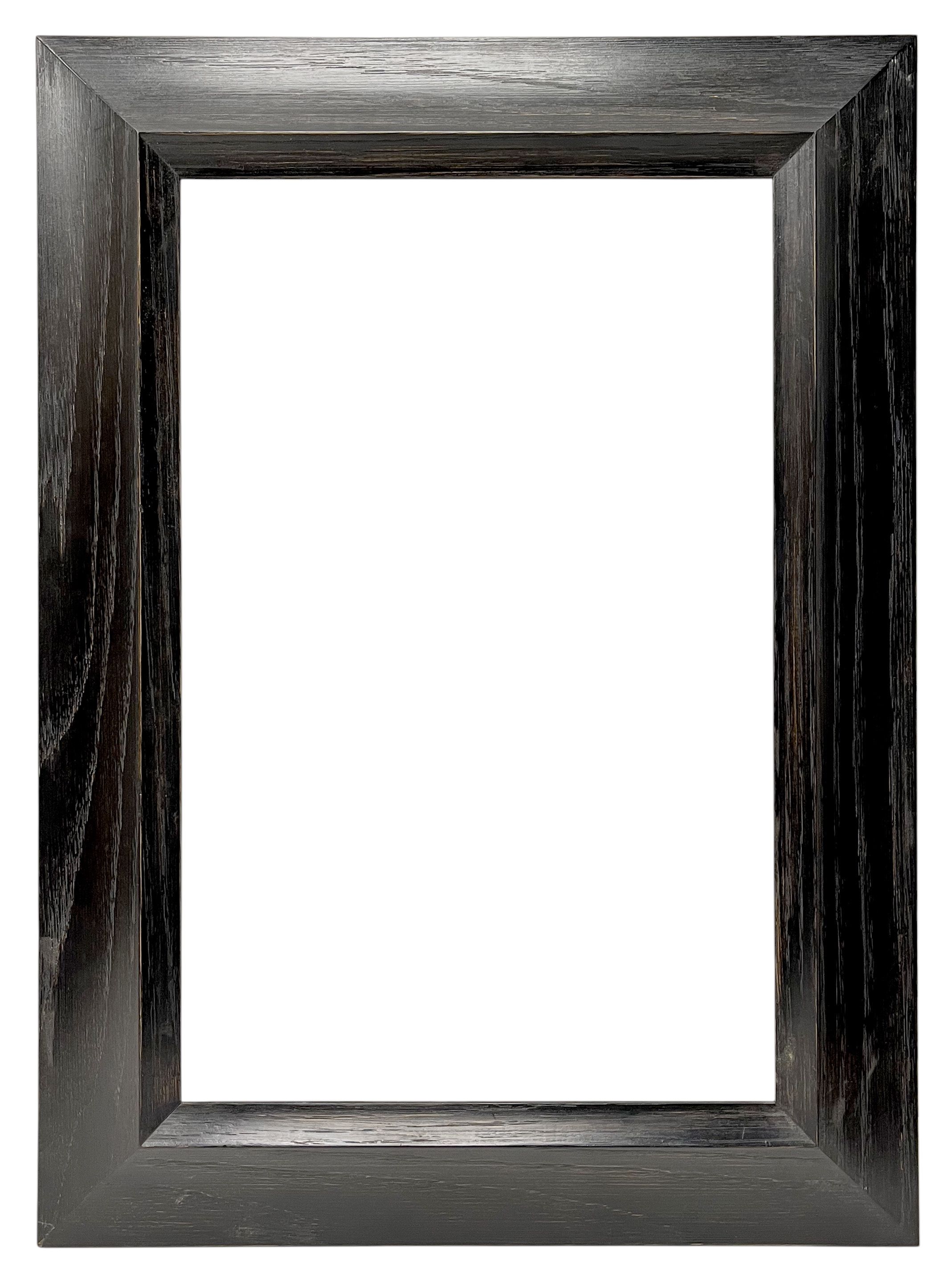 Cadre en chêne noirci à profil renversé — 41,5 x 27,4 cm — Réf. PC0100M1