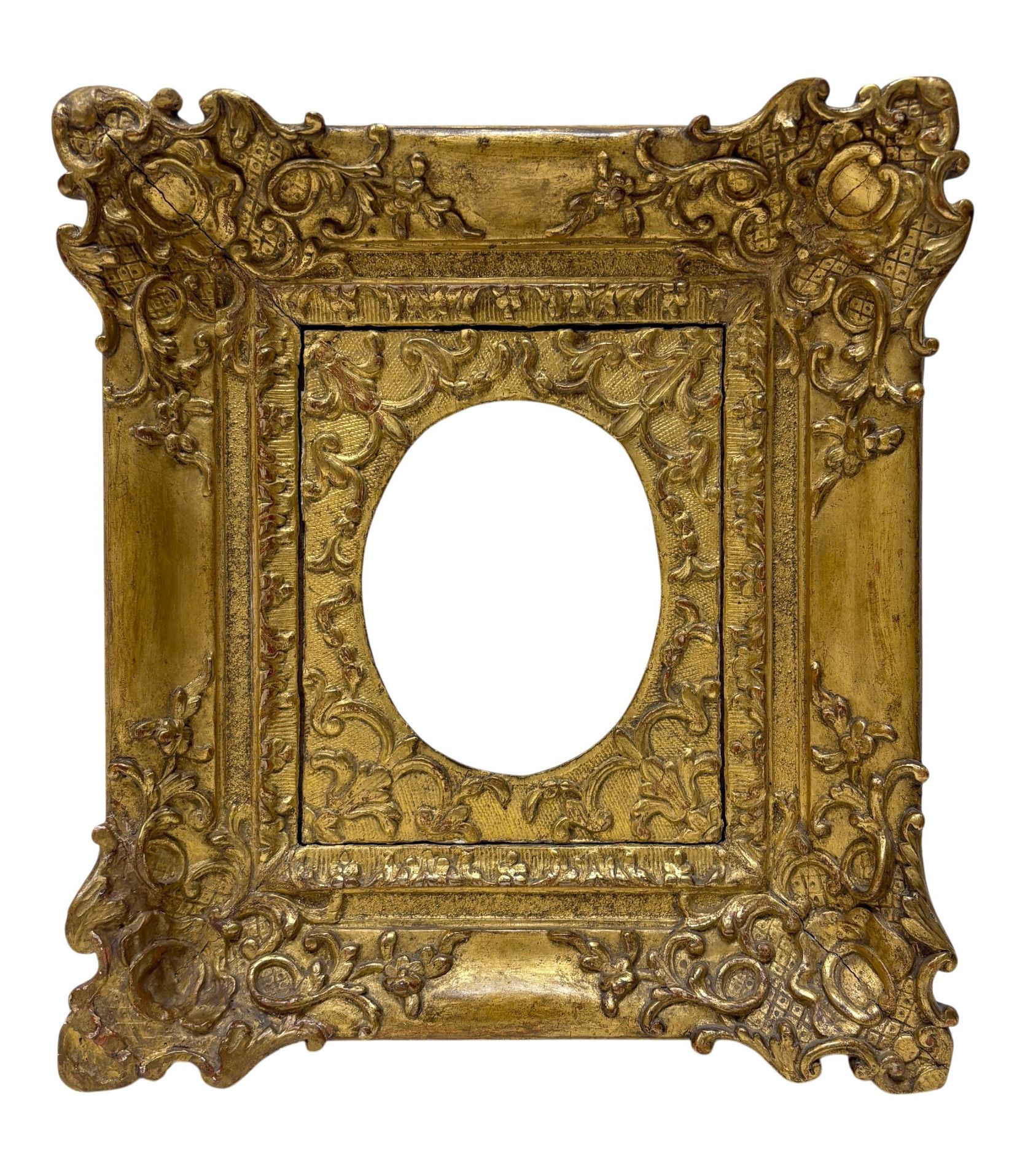 Cadre d'époque Régence — 11,7 x 9,8 cm — Réf. PC0678M2